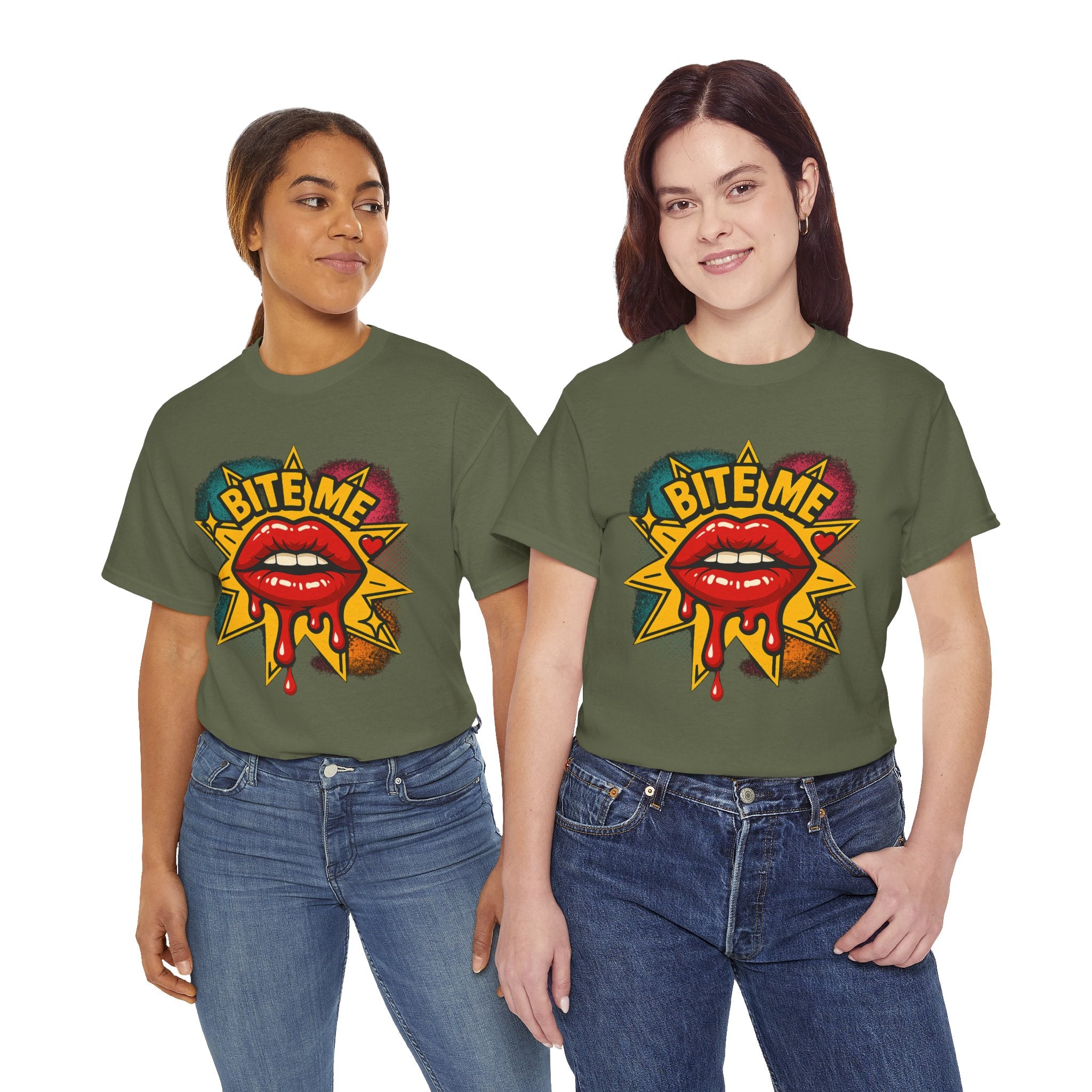 Bite Me Unisex Heavy Cotton Tee