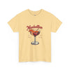 Manhattan Cocktail Unisex Heavy Cotton Tee