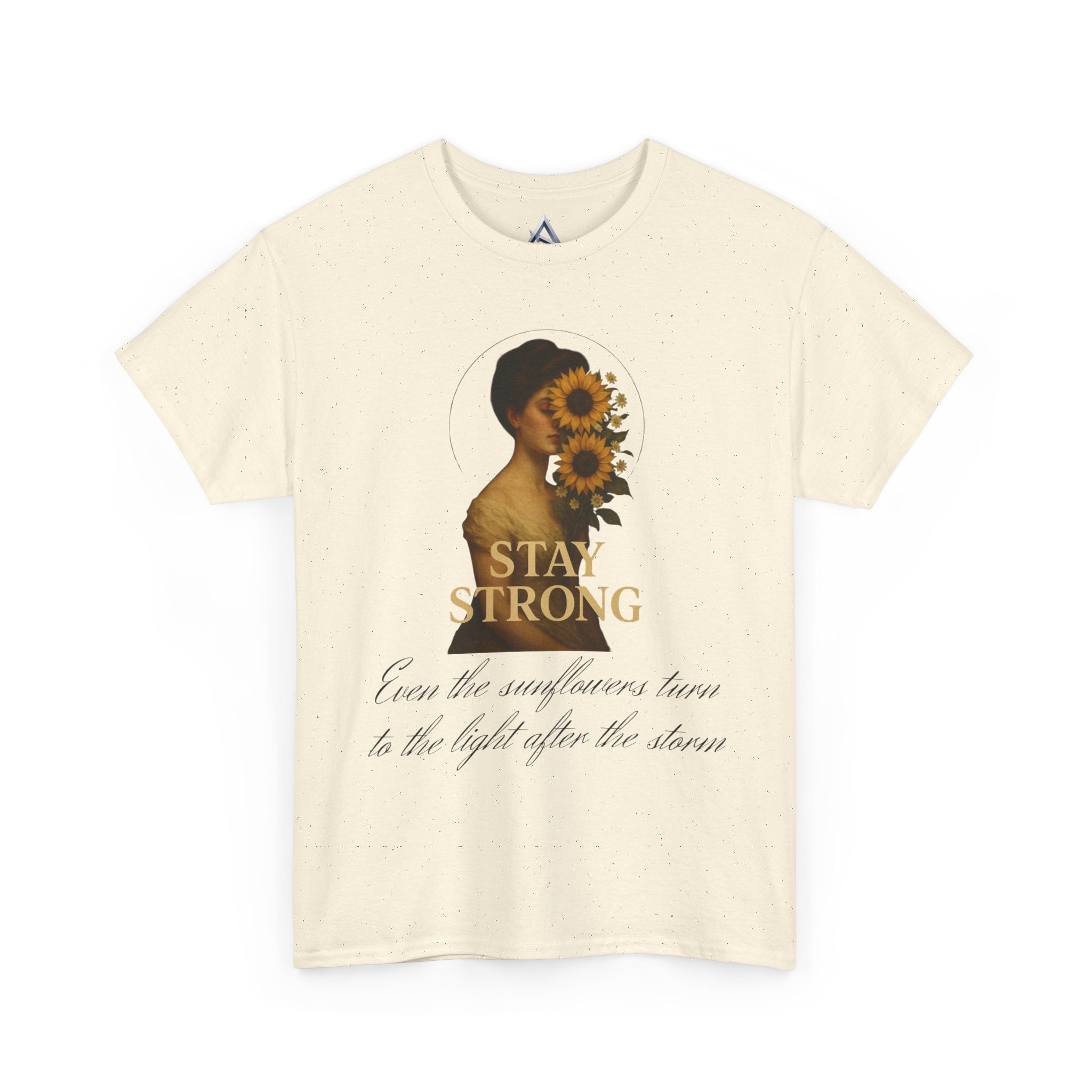 Inspirational Sunflower Heavy Cotton Tee