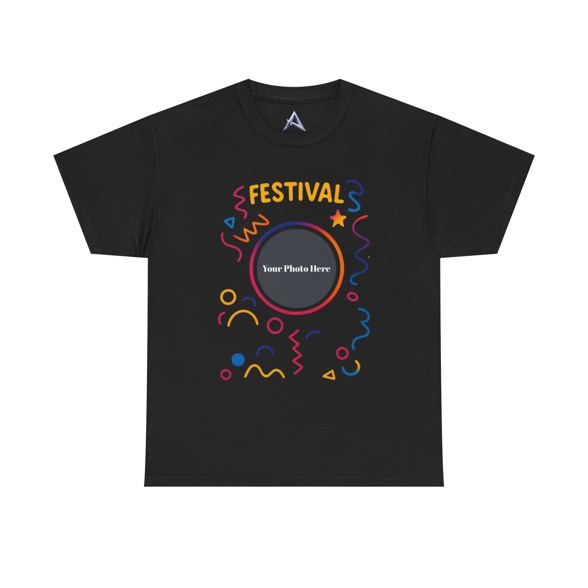 Festival Custom Photo Heavy Cotton Tee