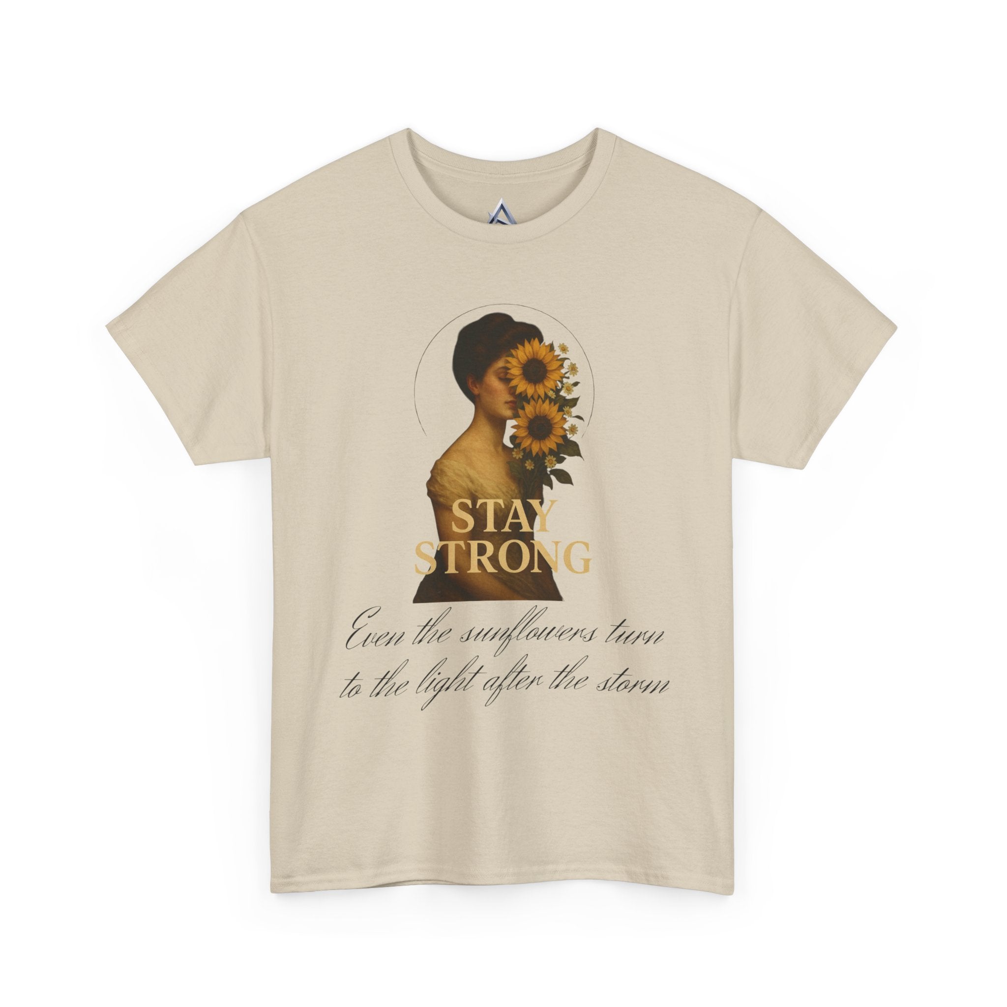 Inspirational Sunflower Heavy Cotton Tee