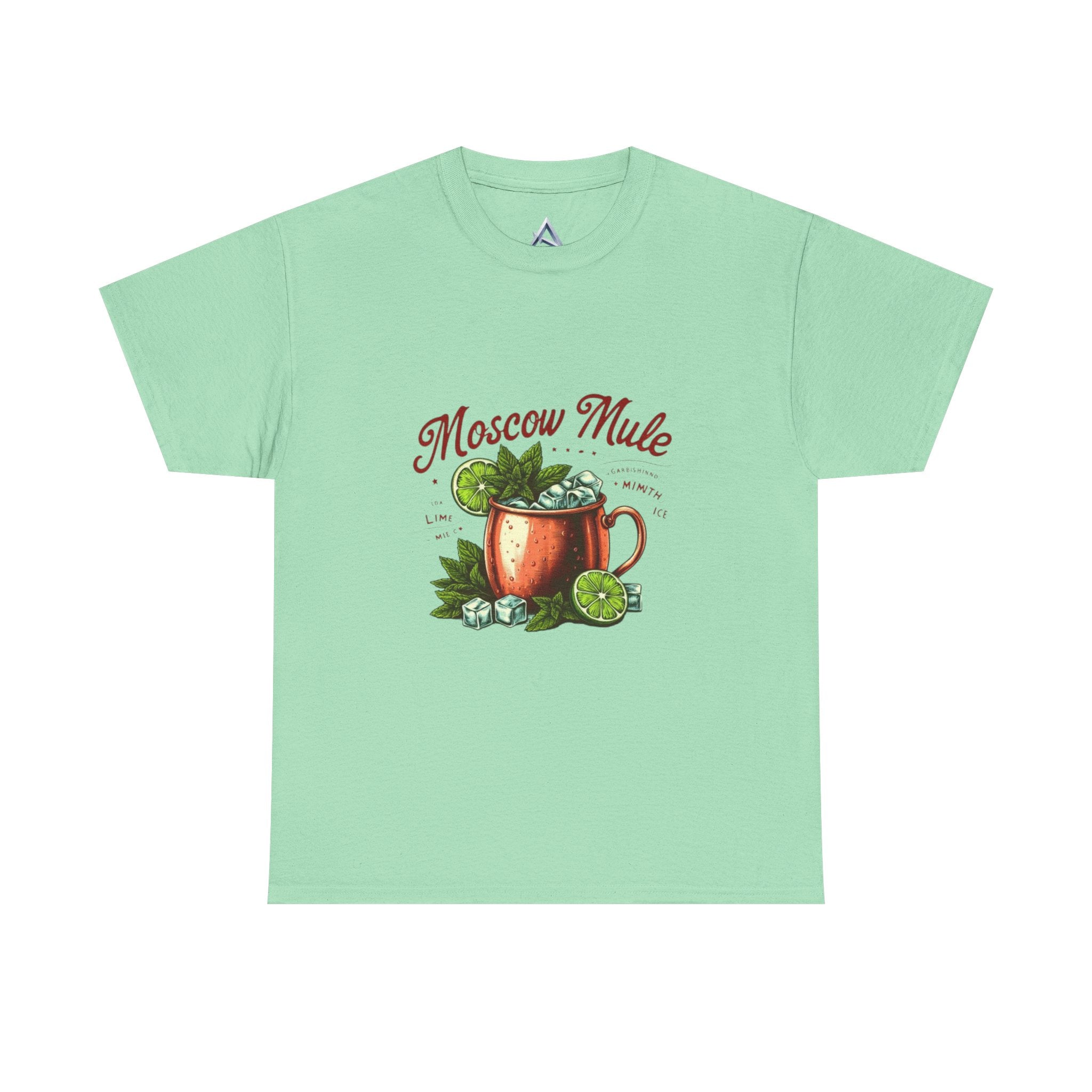 Moscow Mule Cocktail Unisex Heavy Cotton Tee
