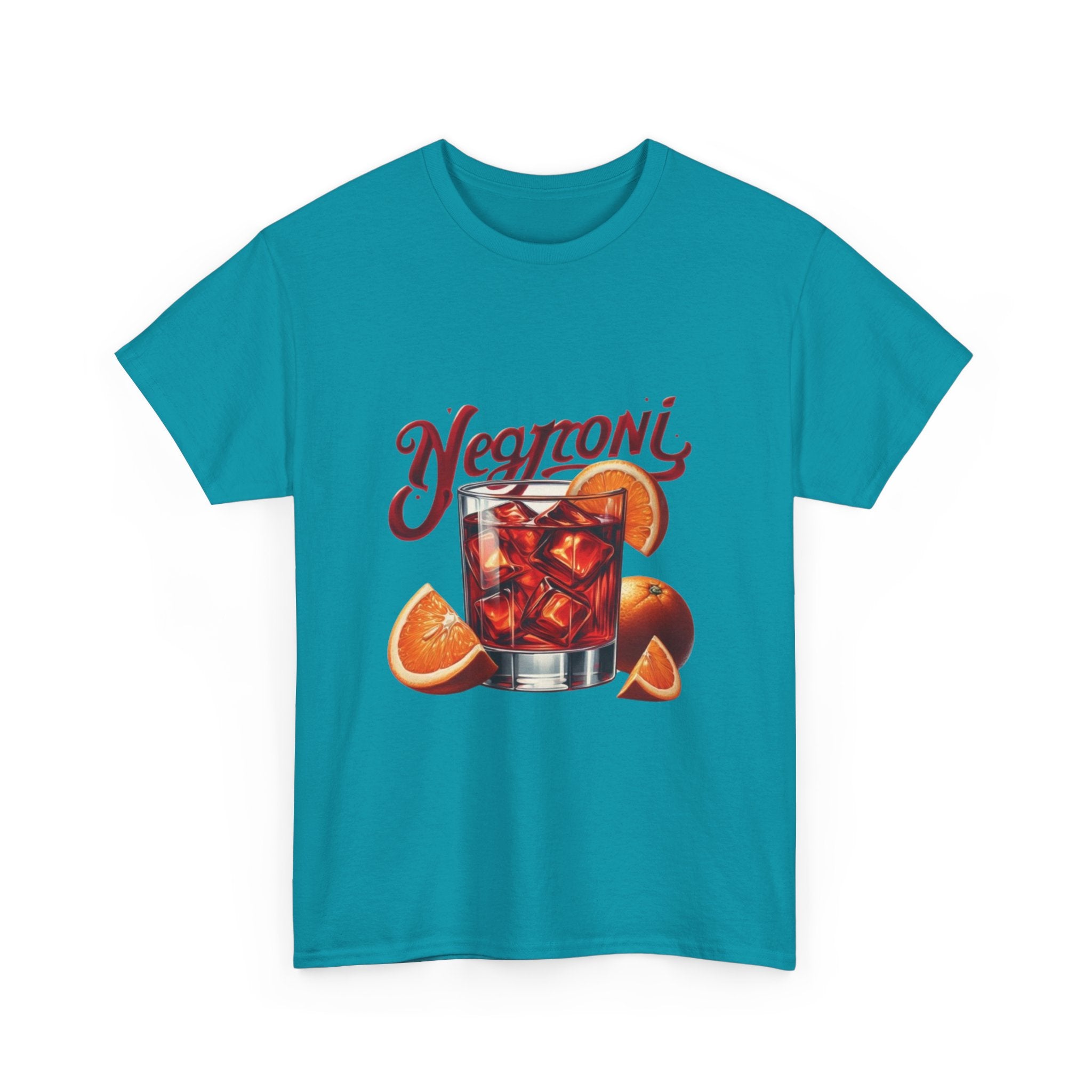 Negroni Cocktail Unisex Heavy Cotton Tee