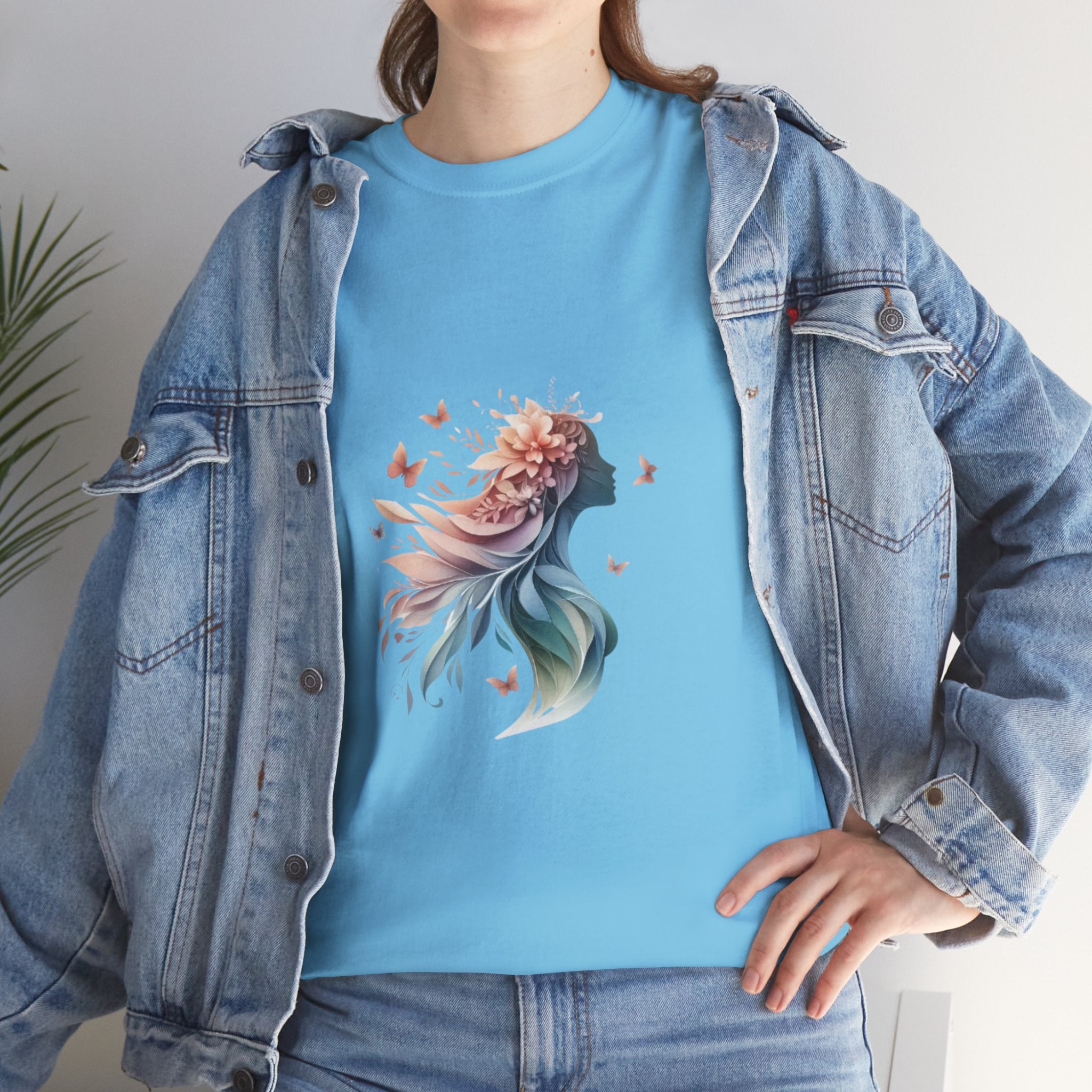 Whimsical Butterfly Dreamer Unisex Heavy Cotton Tee