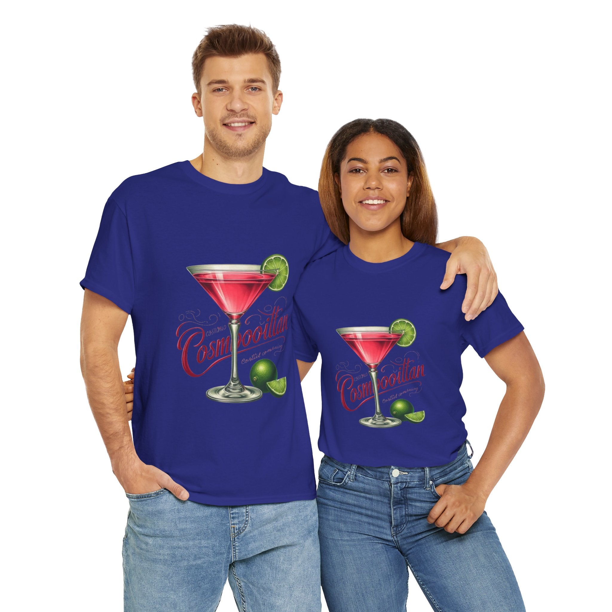 Cosmopolitan Cocktail Unisex Heavy Cotton Tee