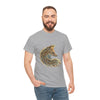 Natural Wolf Graphic Unisex Heavy Cotton Tee