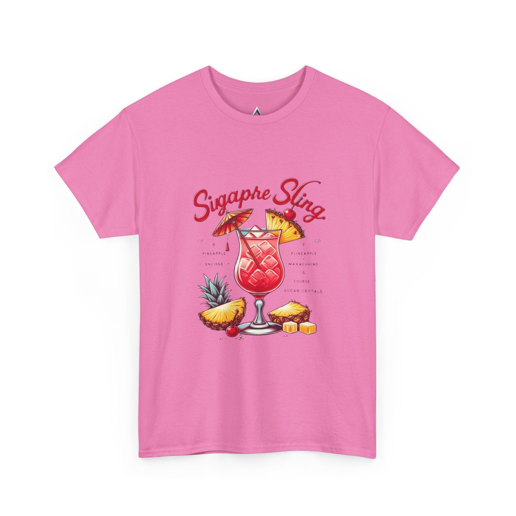 Sigapre Sling Cocktail Unisex Heavy Cotton Tee
