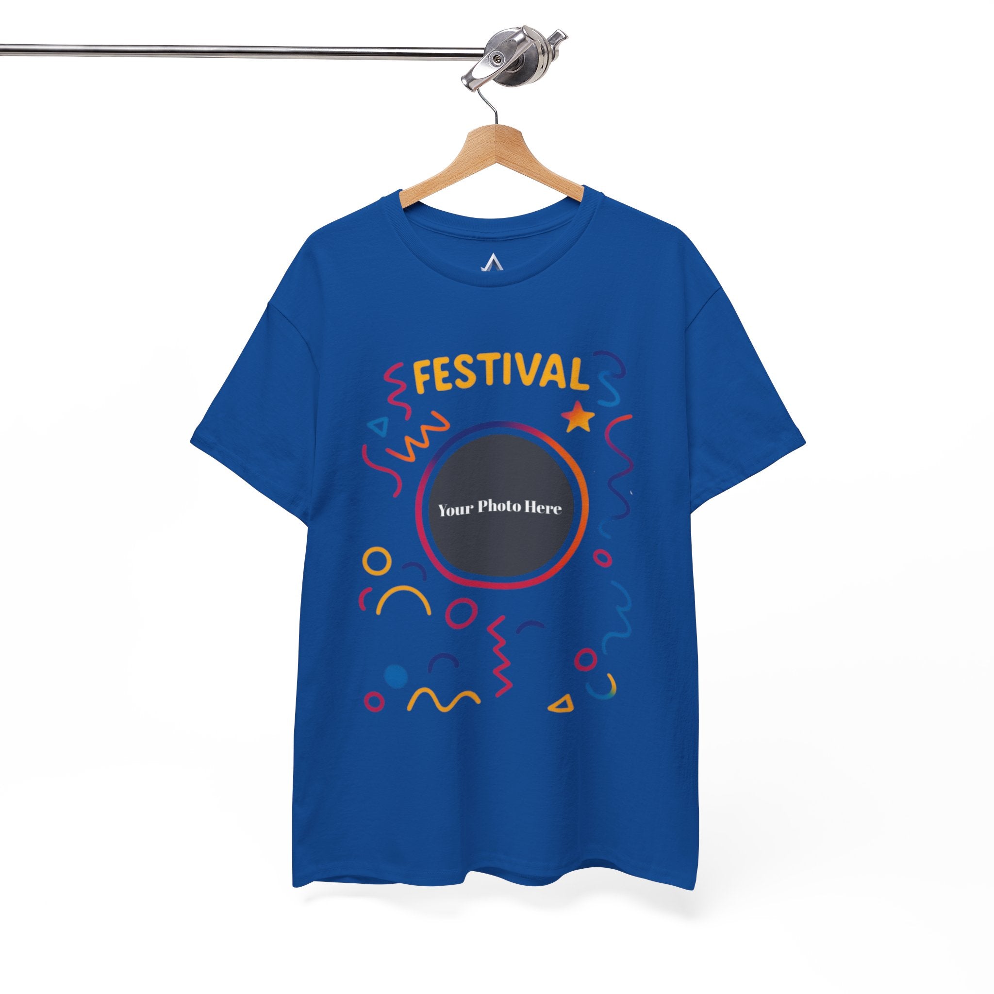 Festival Custom Photo Heavy Cotton Tee