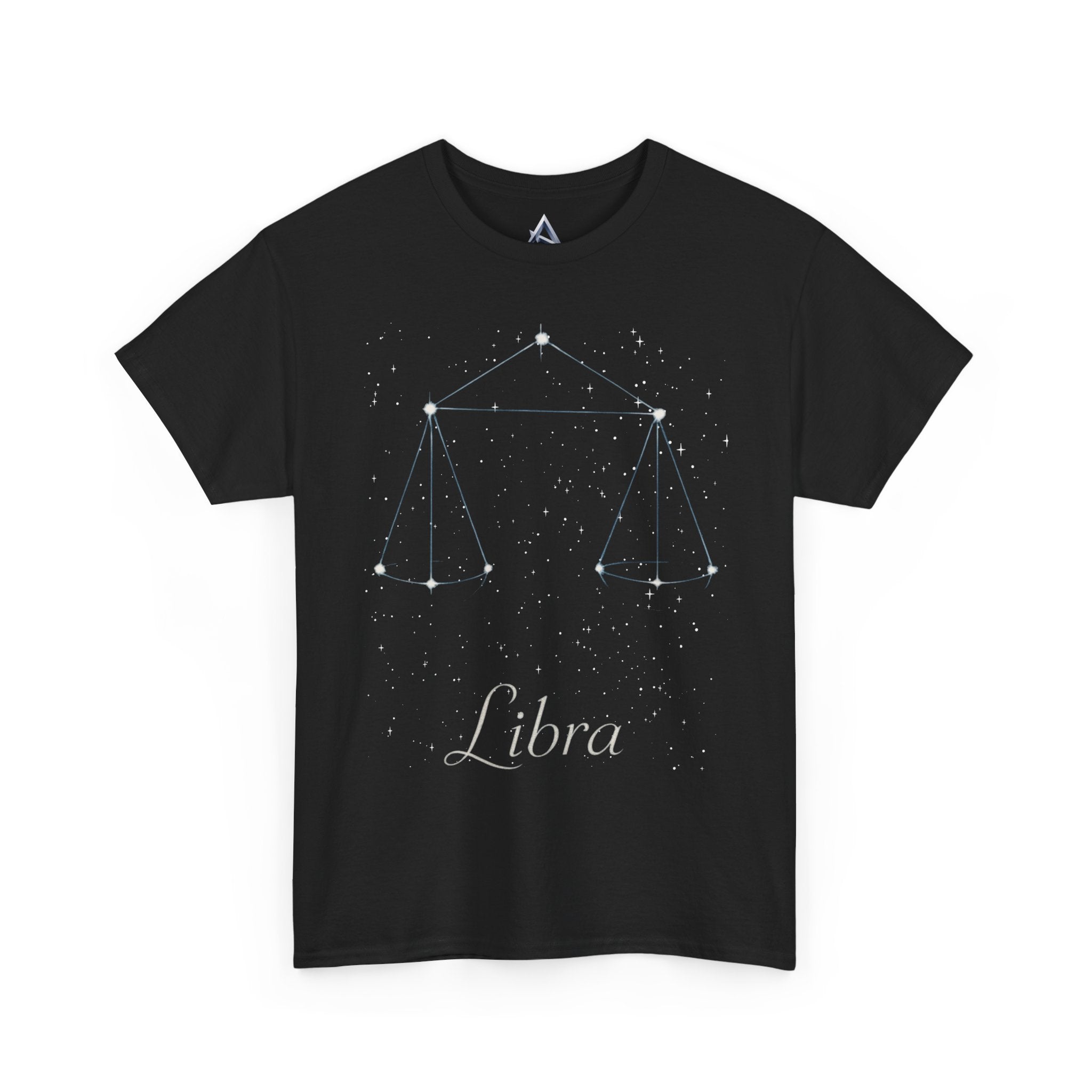 Libra Constellation Unisex Heavy Cotton Tee