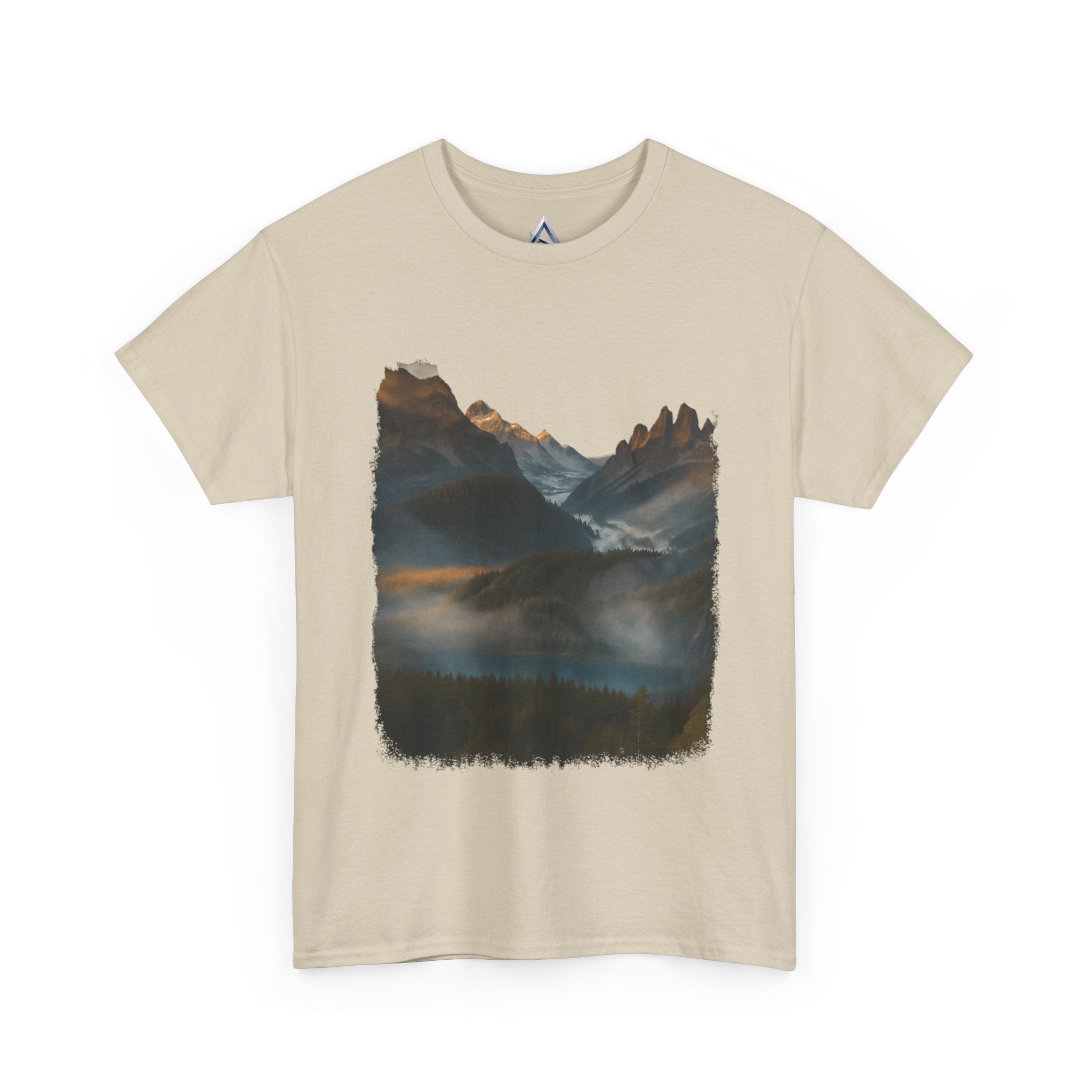 Nature-Inspired Unisex Heavy Cotton Tee