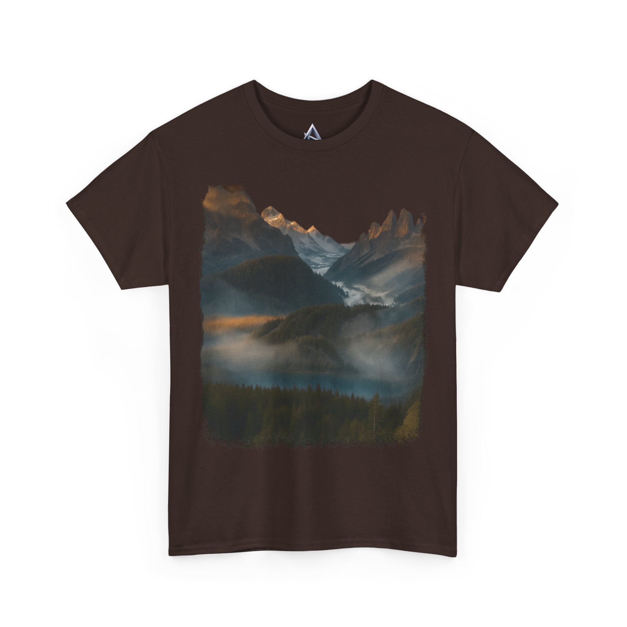 Nature-Inspired Unisex Heavy Cotton Tee, Outdoor, Adventure, Casual Wear, Gift for Nature Lovers, Hiking Merchandise