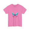 Vibrant Butterfly Unisex Heavy Cotton Tee