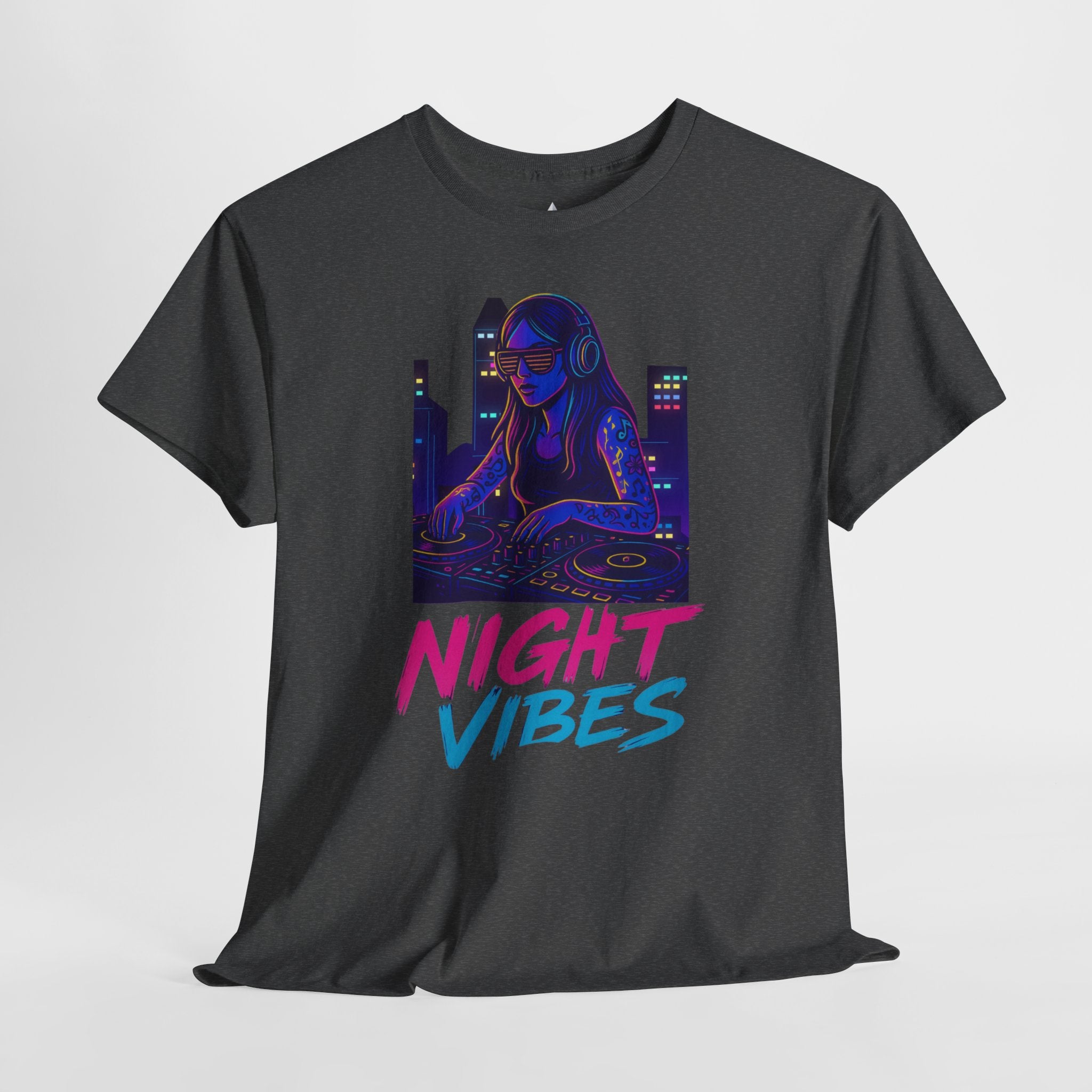 Night Vibes Unisex Heavy Cotton Tee