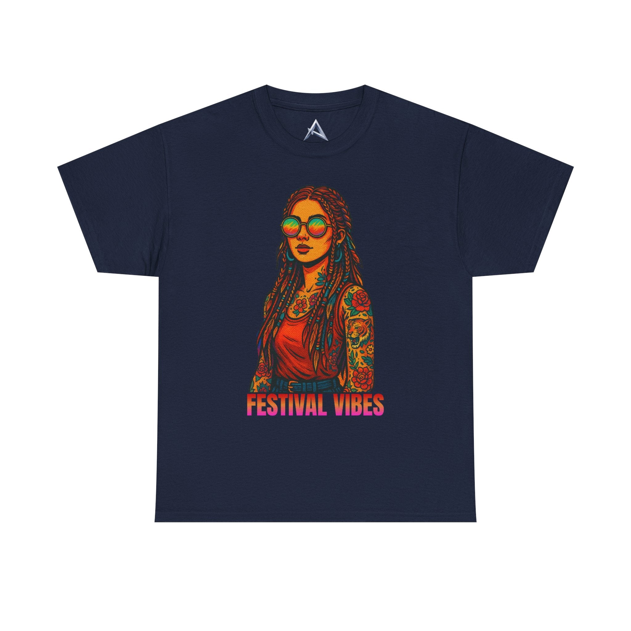 Festival Vibes Unisex Heavy Cotton Tee