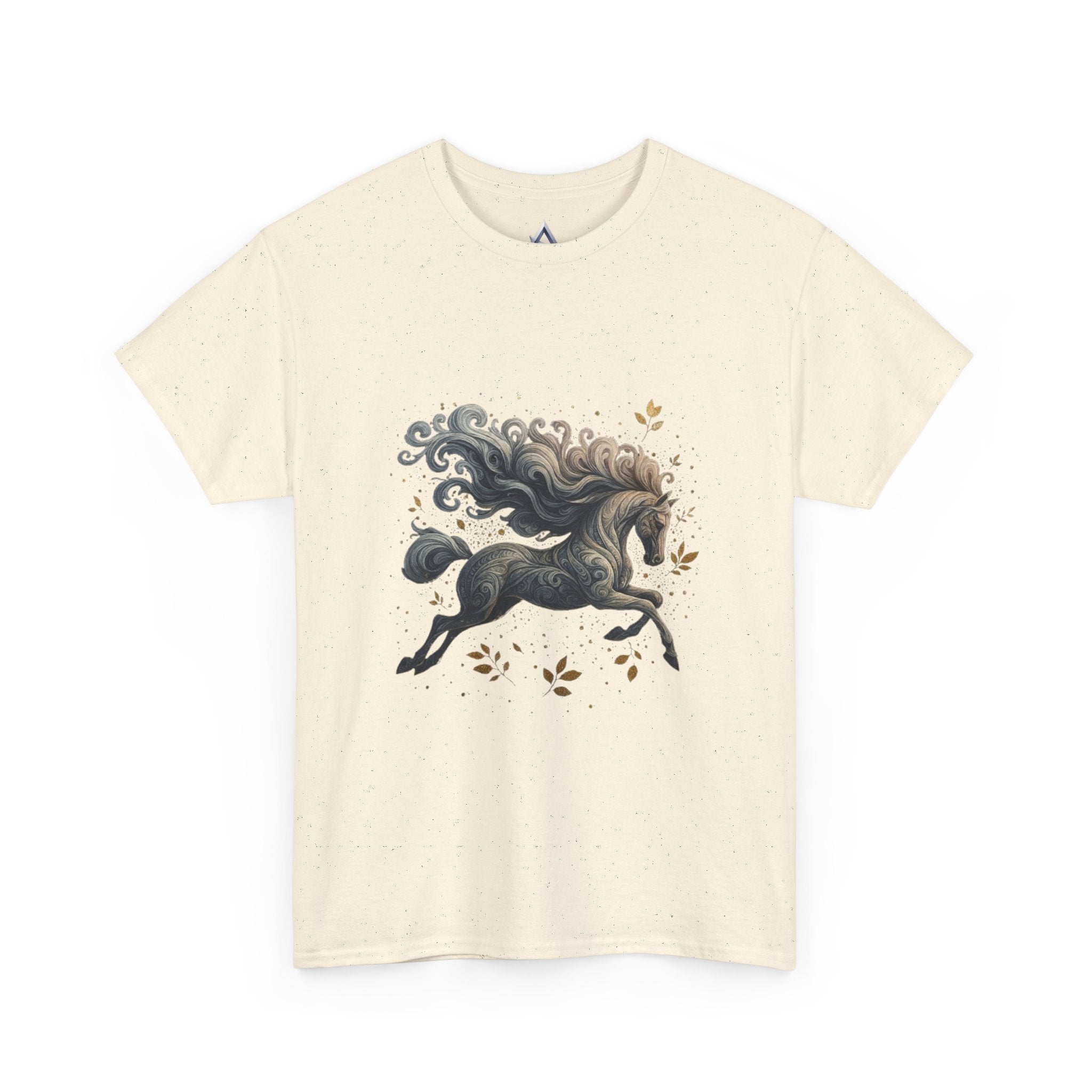 Majestic Horse Graphic Heavy Cotton Tee