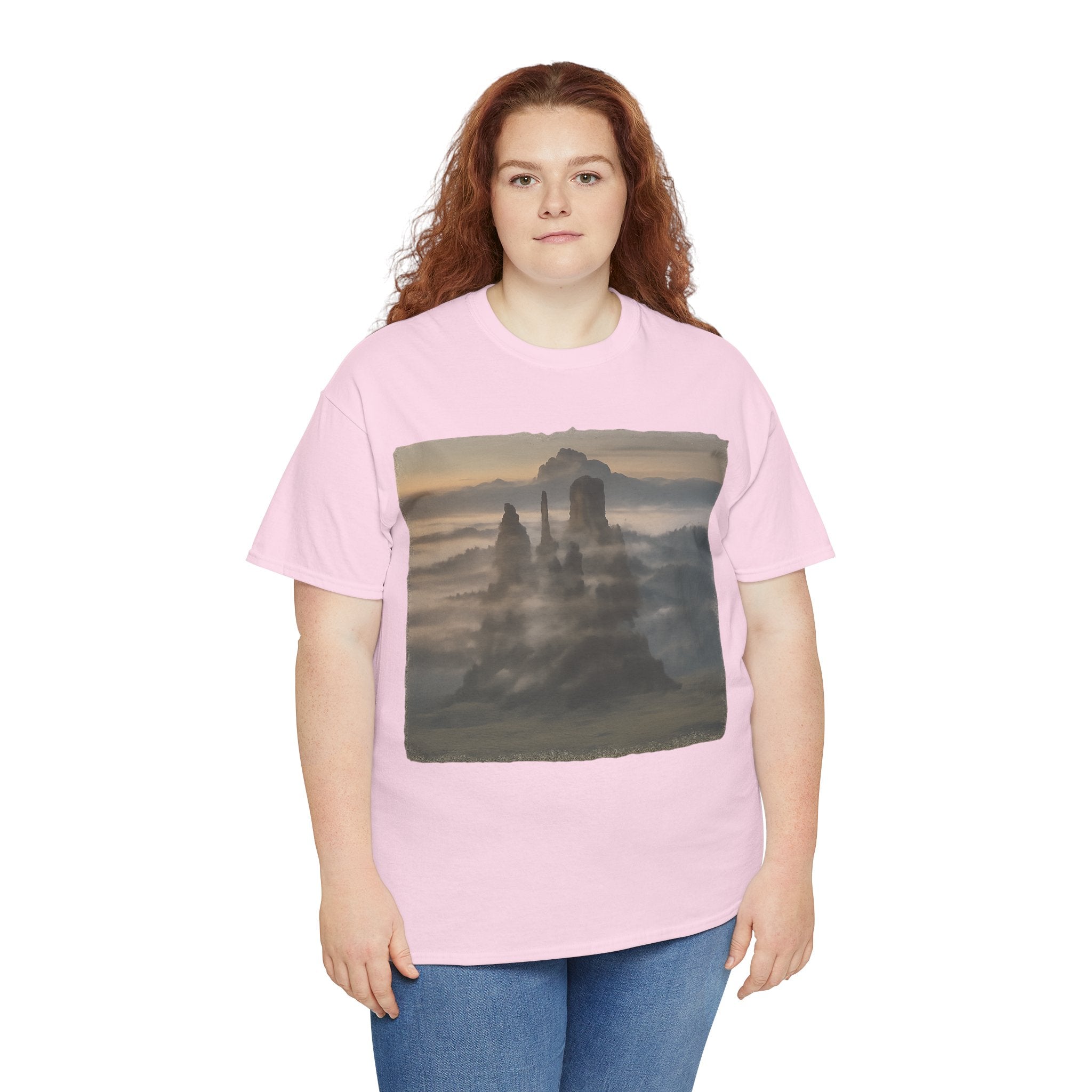 Mystical Castle Unisex Heavy Cotton Tee