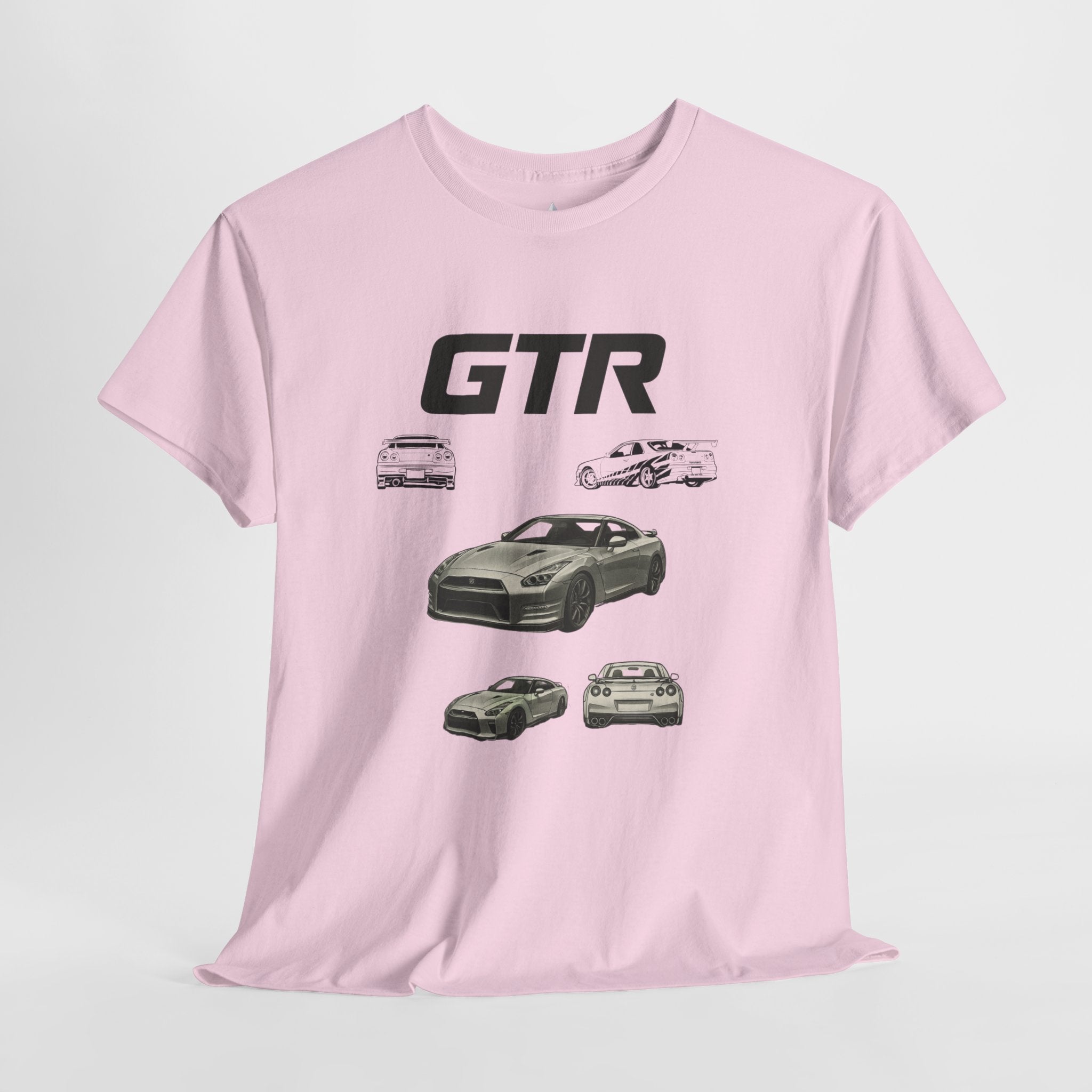 GTR Car Enthusiast Graphic Heavy Cotton Tee