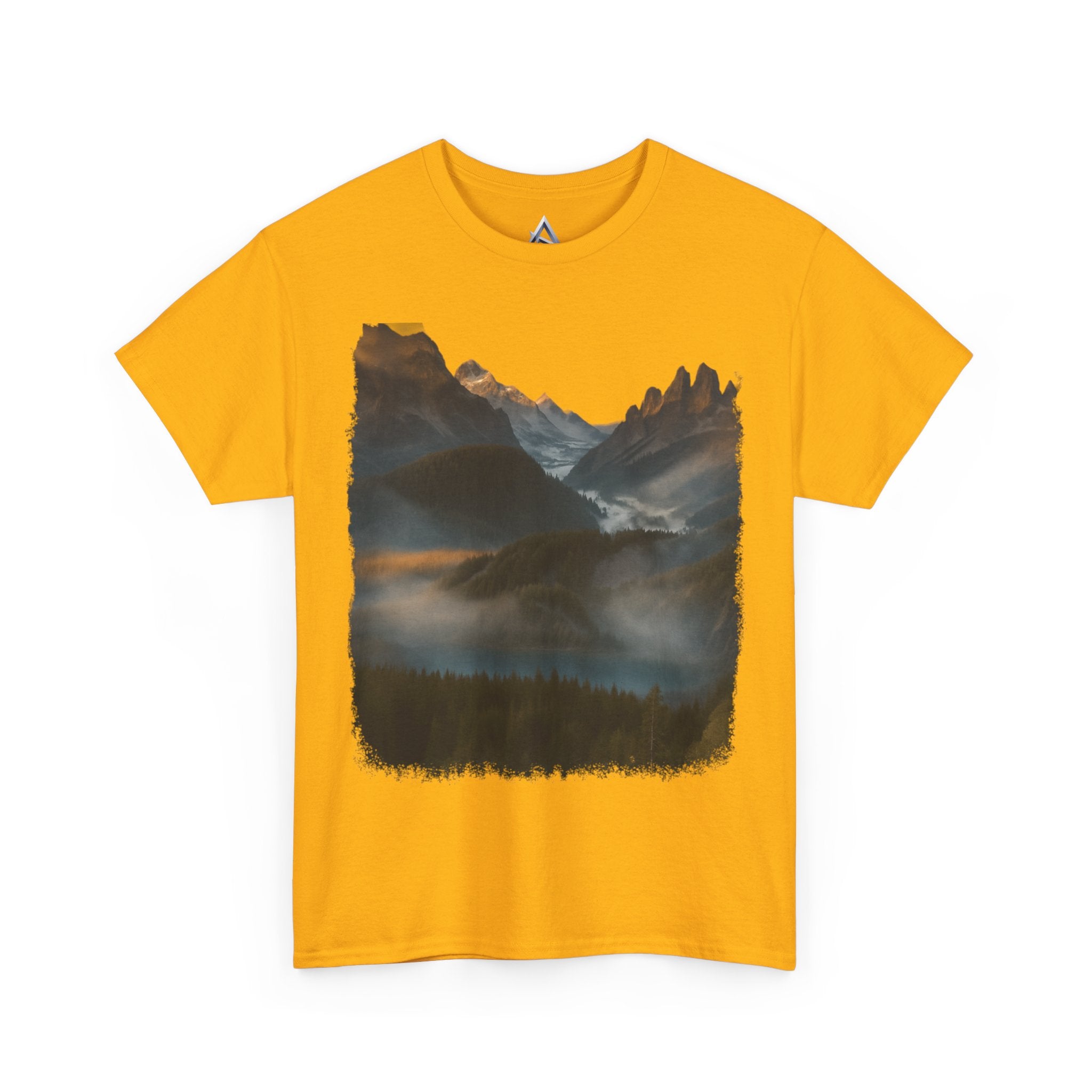 Nature-Inspired Unisex Heavy Cotton Tee, Outdoor, Adventure, Casual Wear, Gift for Nature Lovers, Hiking Merchandise