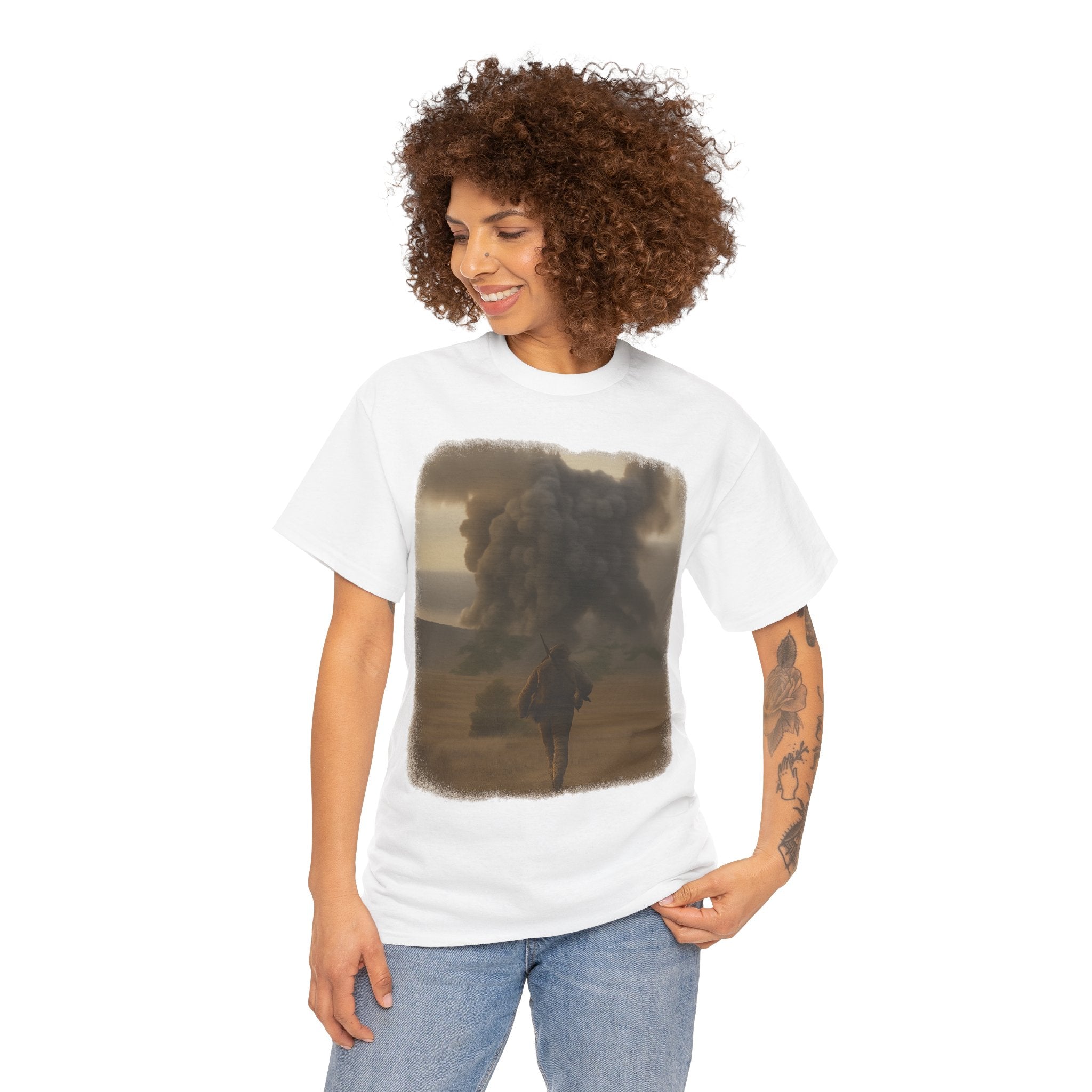 Vintage Illuionic Unisex Heavy Cotton Tee