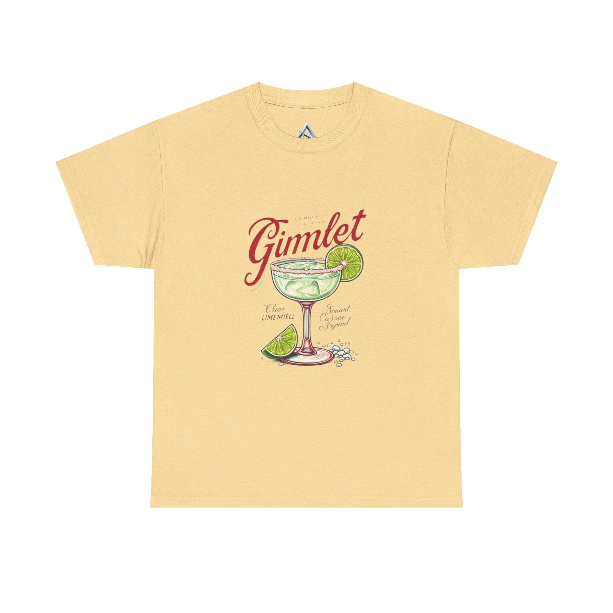 Gimlet Cocktail Unisex Heavy Cotton Tee