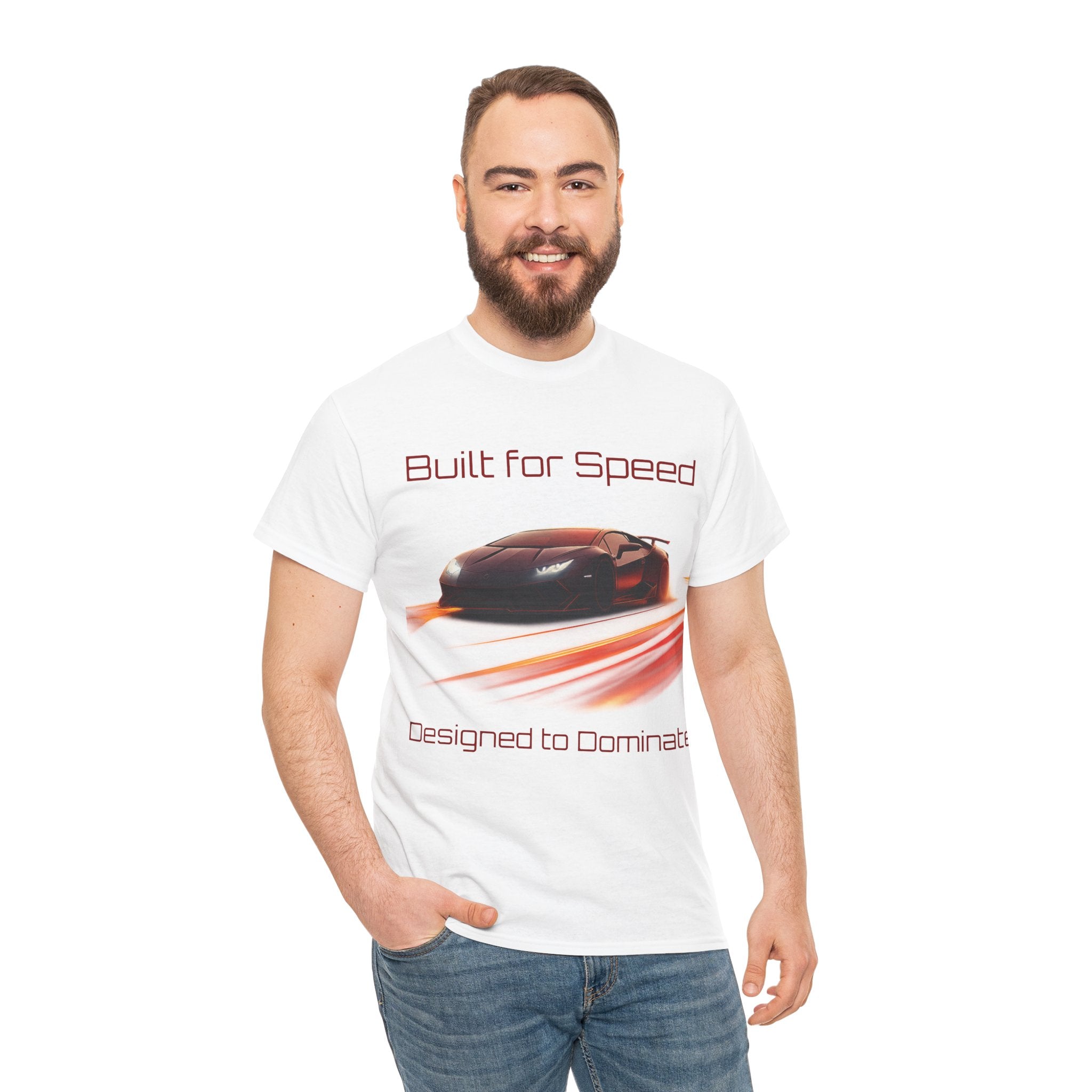 Built for Speed Unisex Heavy Cotton Tee