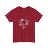 Floral Feminist Empowering Statement Heavy Cotton Custom Tee