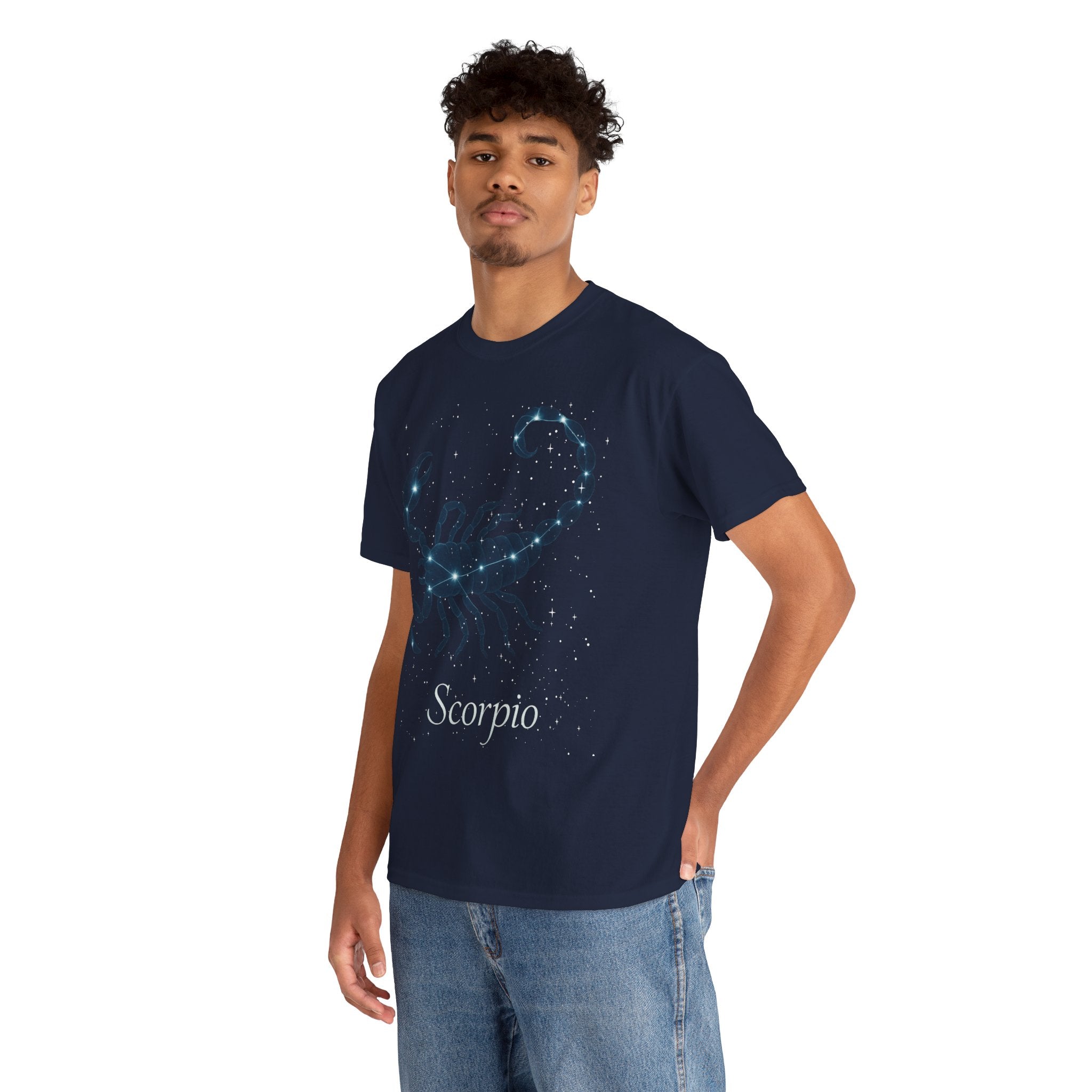 Scorpio Astrology Unisex Heavy Cotton Tee