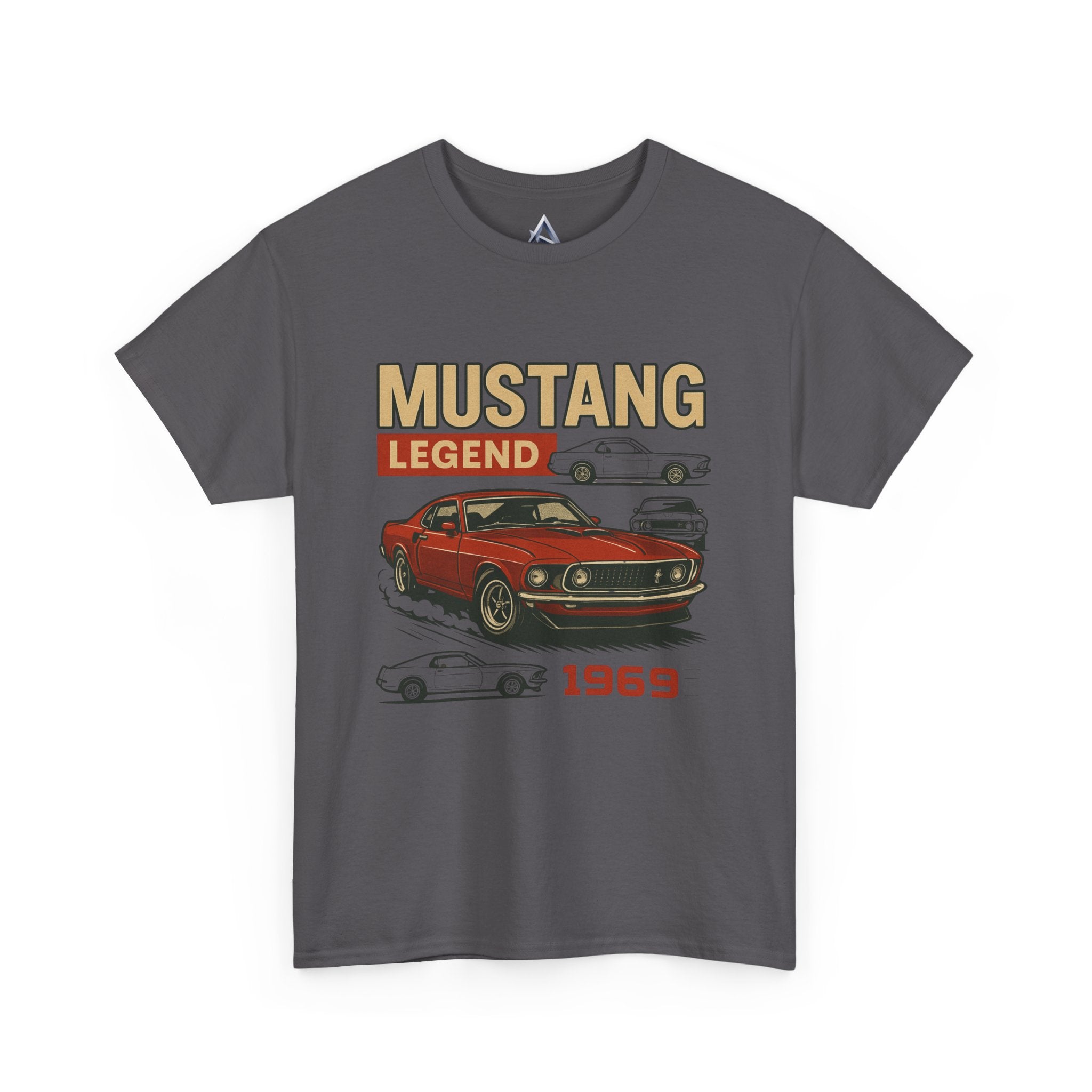 1969 Mustang Legend Unisex Heavy Cotton Tee