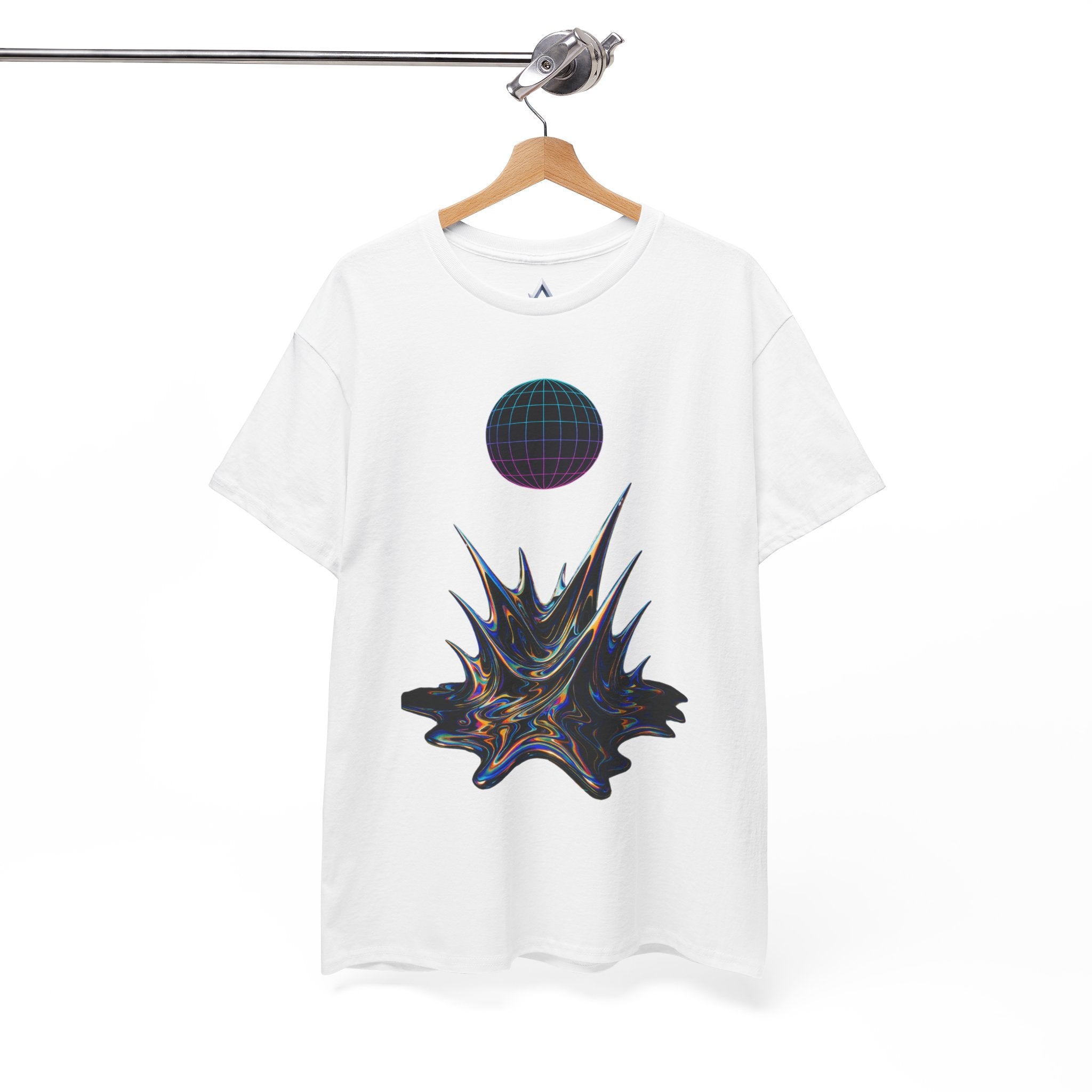 Cosmic Graphic Art Unisex Heavy Cotton Tee