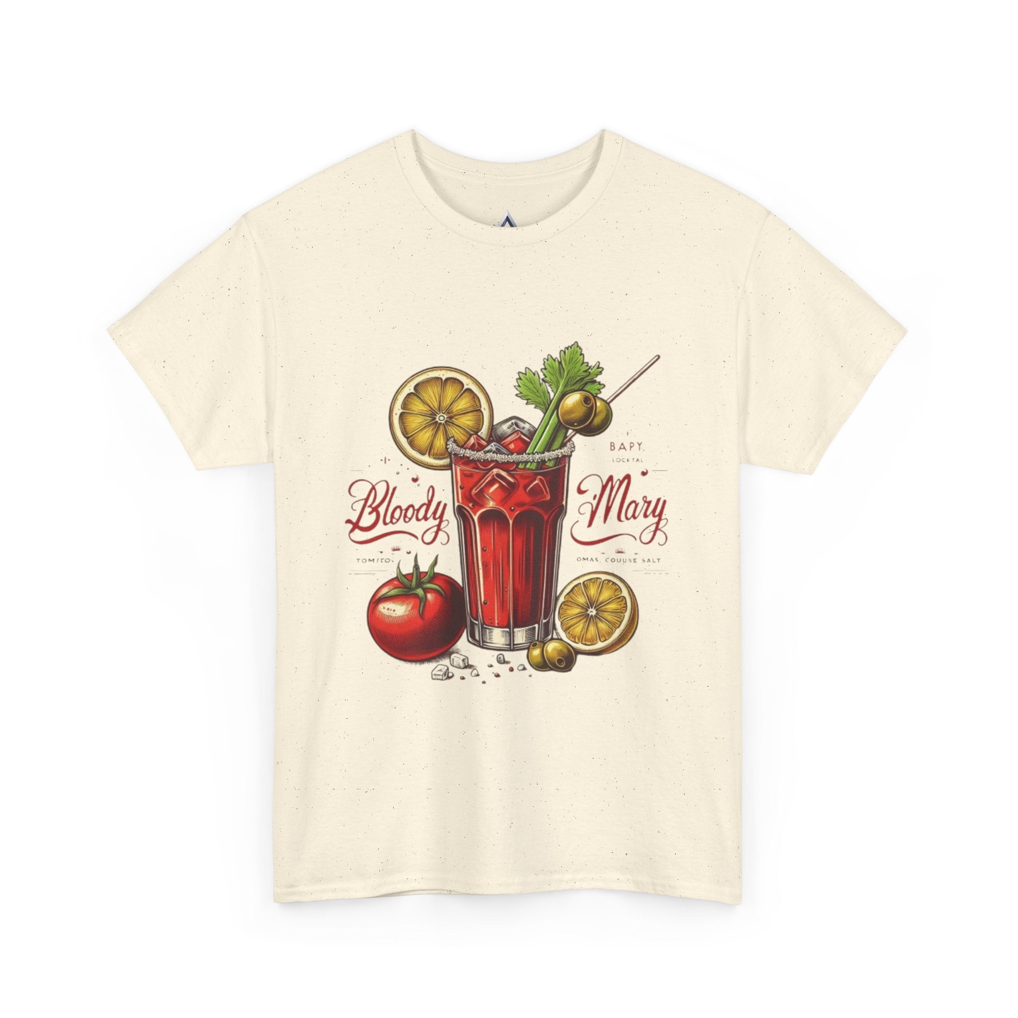 Bloody Mary Cocktail Unisex Heavy Cotton Tee