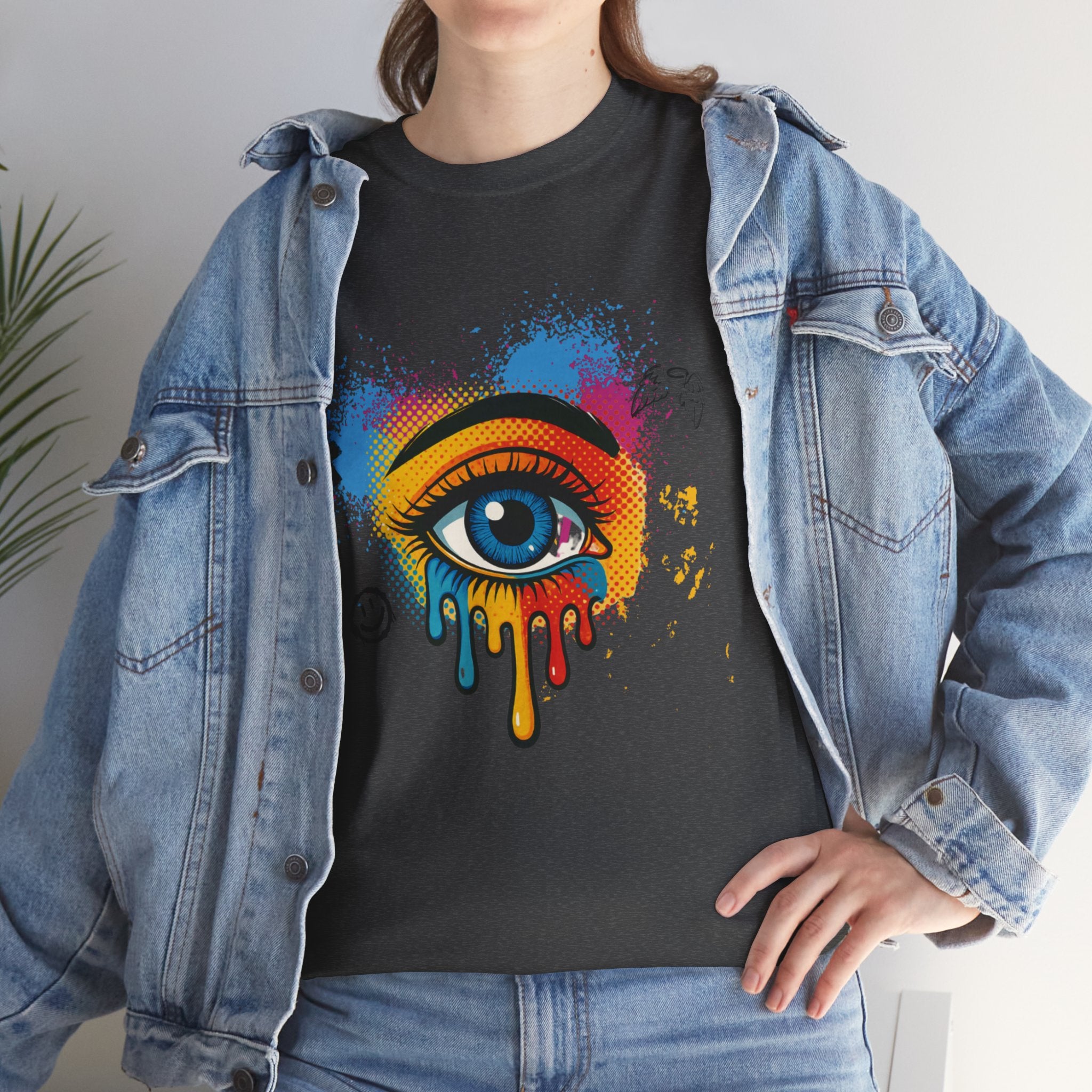 Artistic Eye Tee, Unisex Heavy Cotton T-Shirt