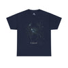 Cosmic Cancer Zodiac Unisex Heavy Cotton Tee