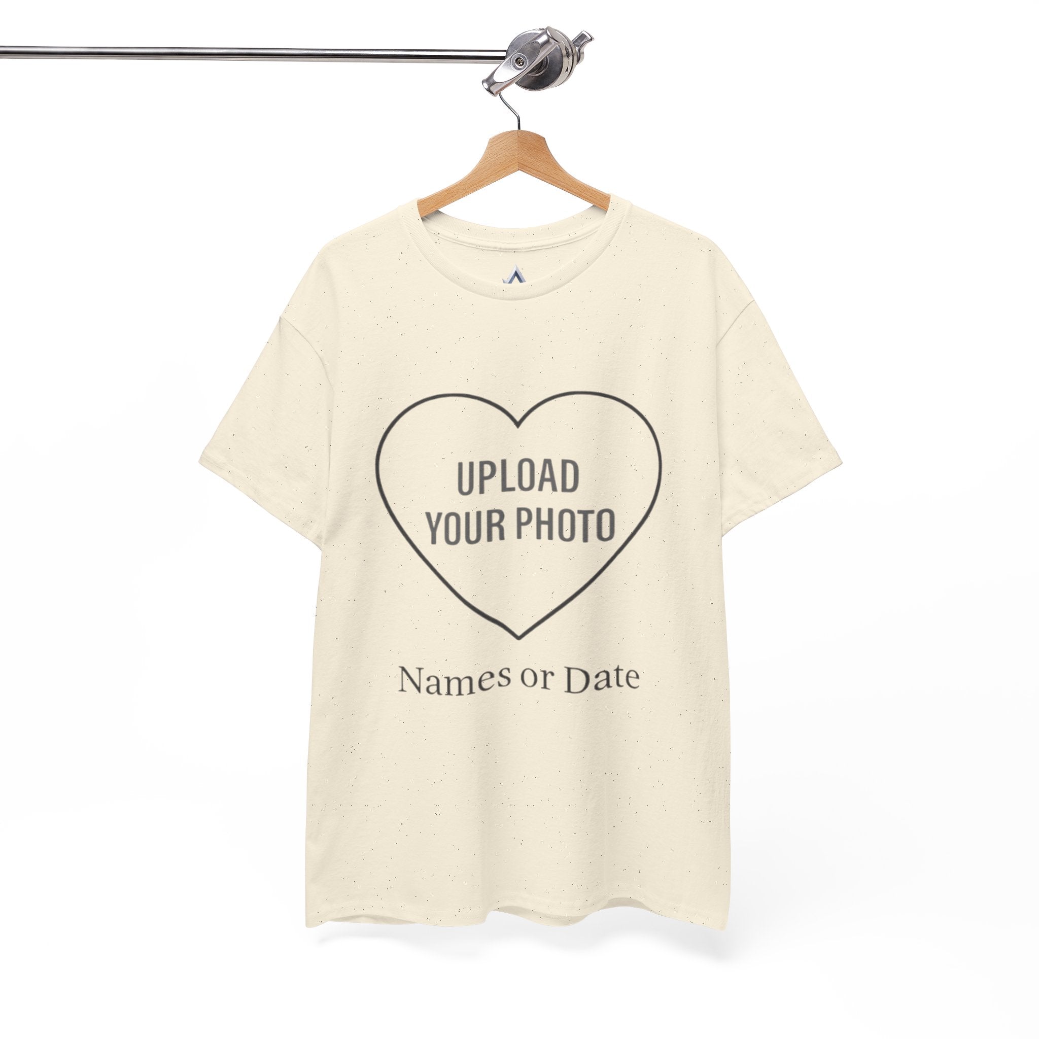Photo Heart Custom - Heavy Cotton Tee