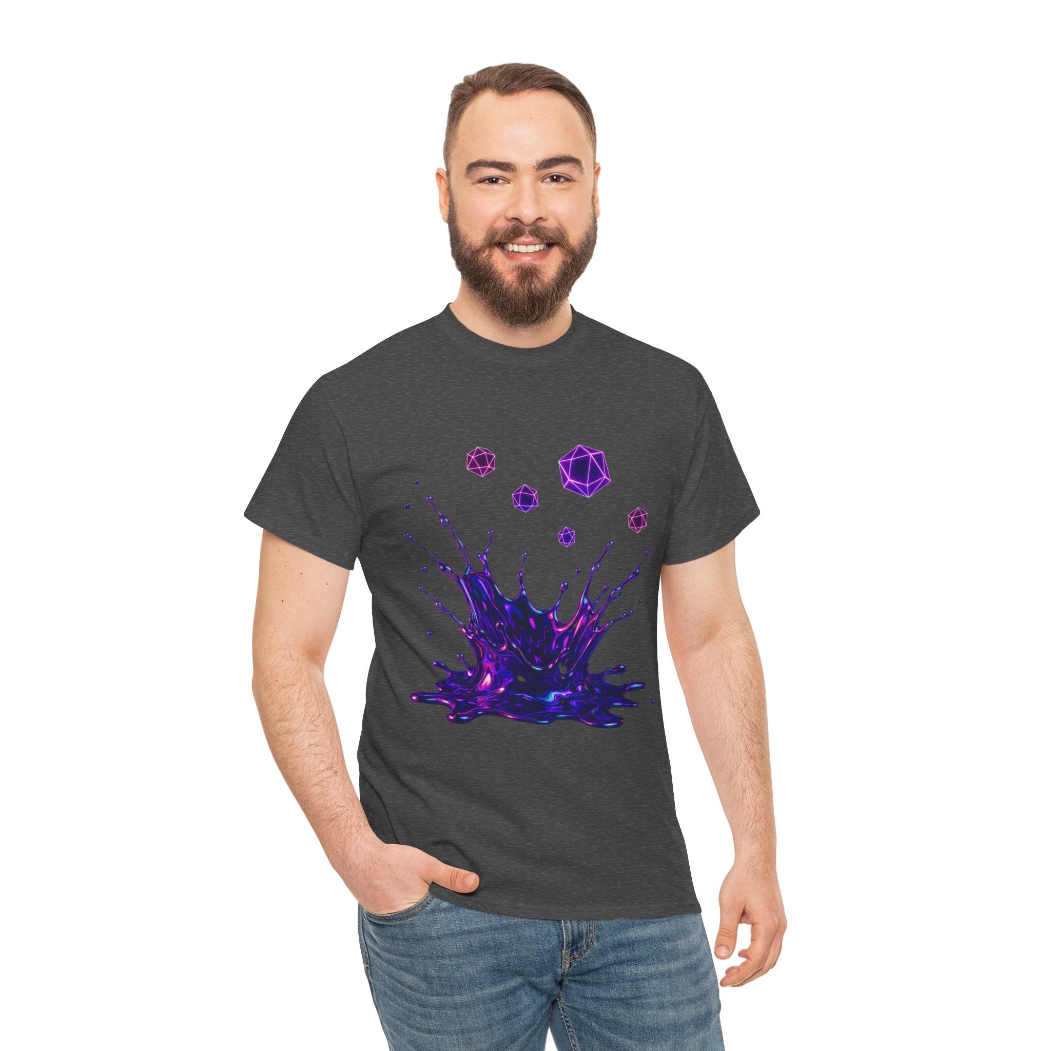 Cosmic Splash Unisex Heavy Cotton Tee