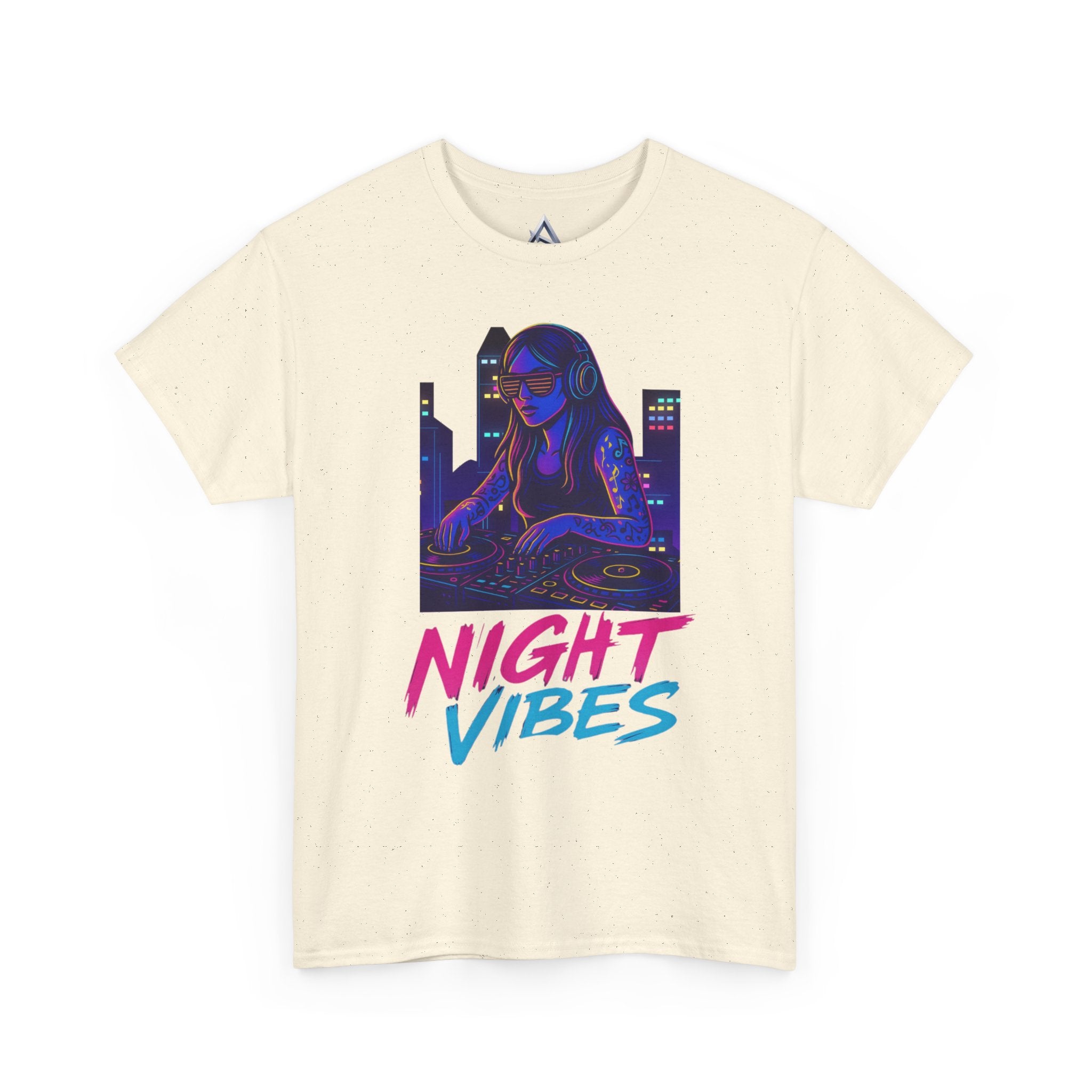 Night Vibes Unisex Heavy Cotton Tee