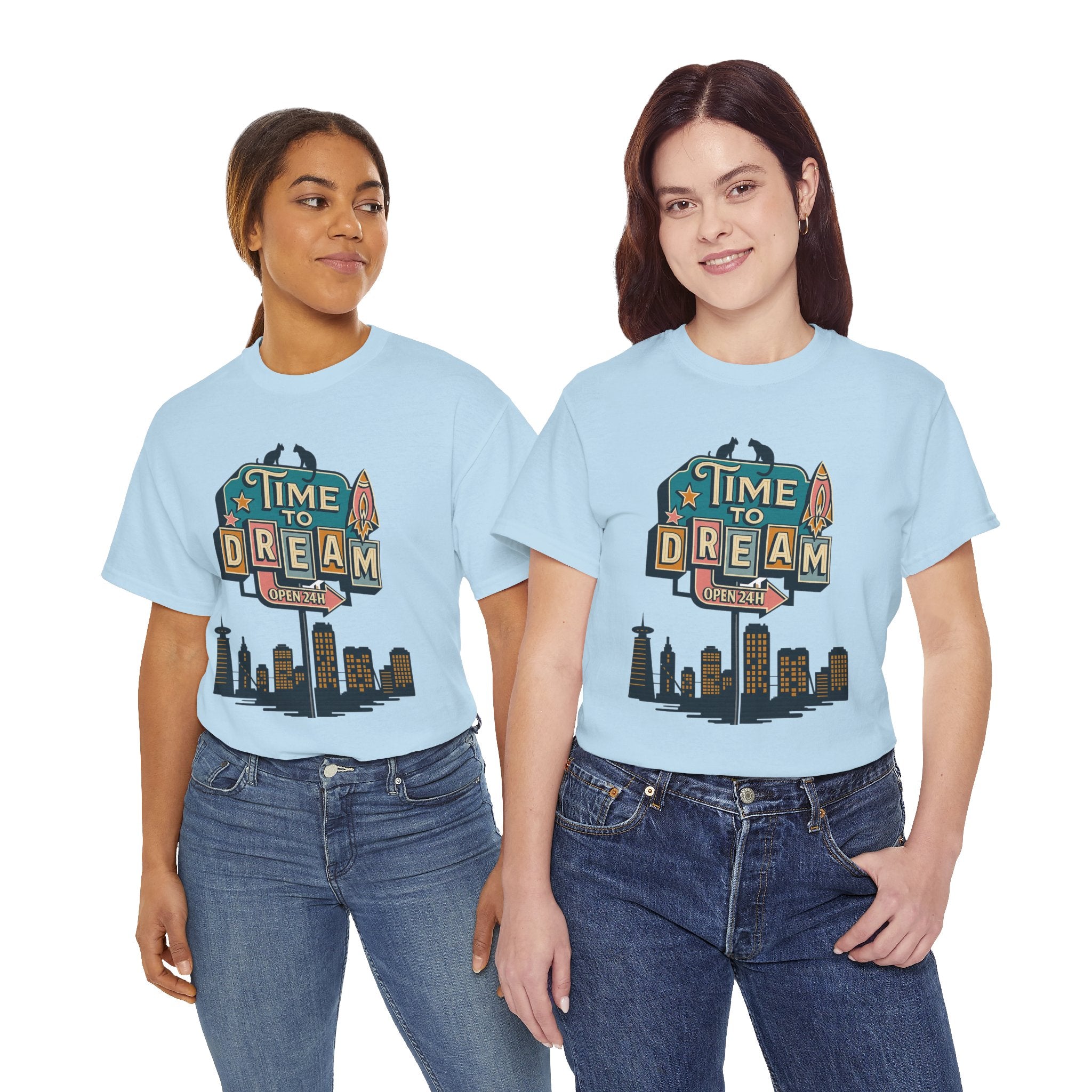 Dream Town Unisex Heavy Cotton Tee