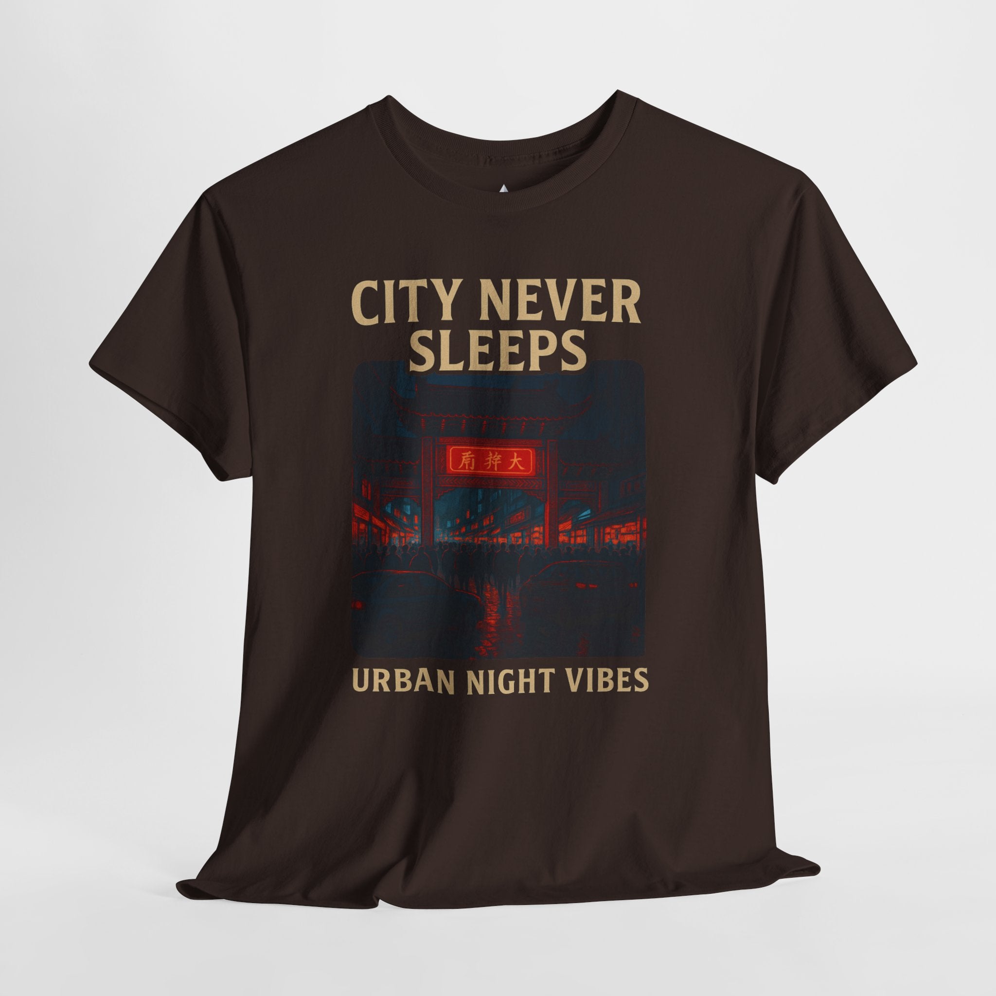 Urban City Night Vibes Unisex Heavy Cotton Tee