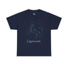 Capricorn Astrology Constellation Unisex Heavy Cotton Tee