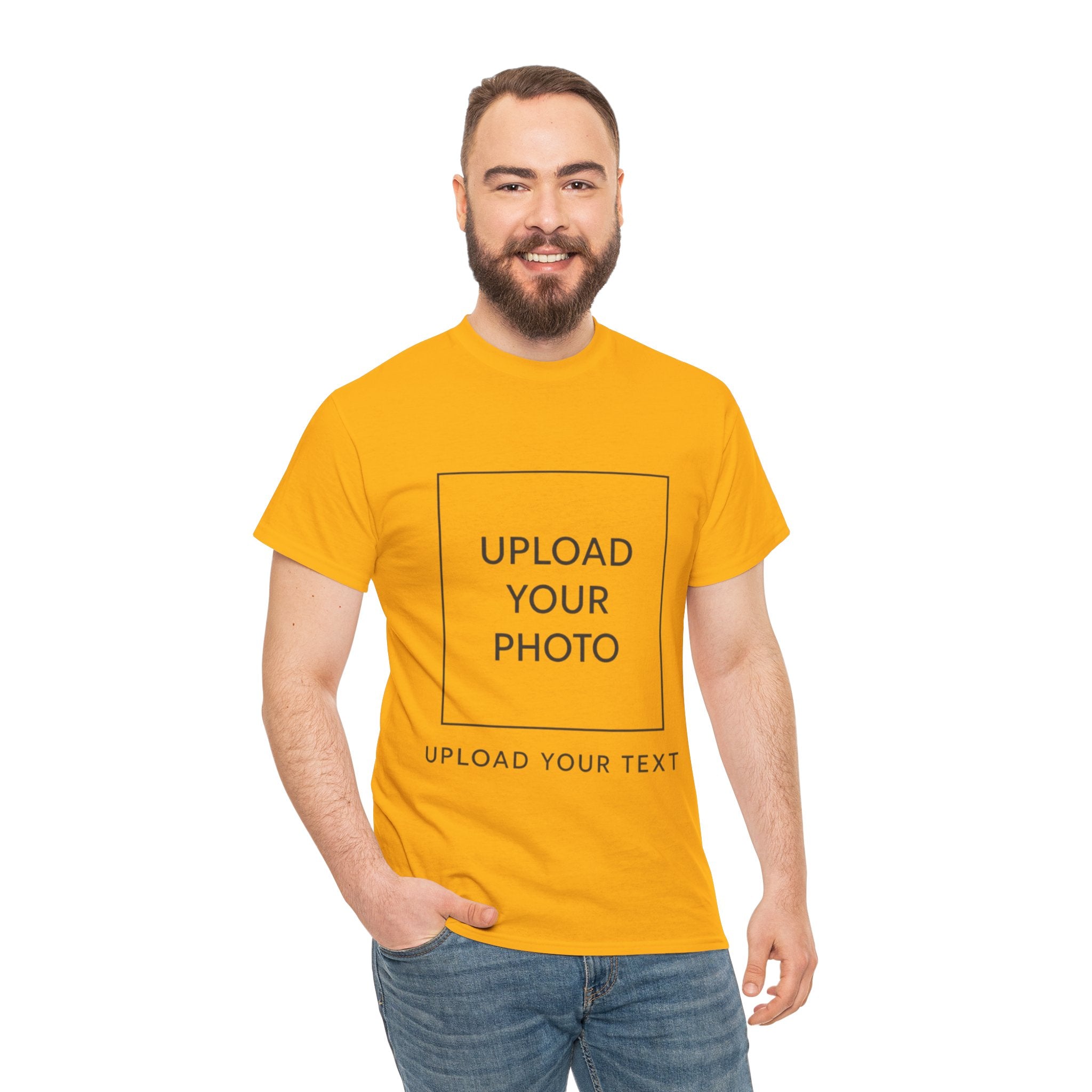 Custom T-shirt,Heavy Cotton