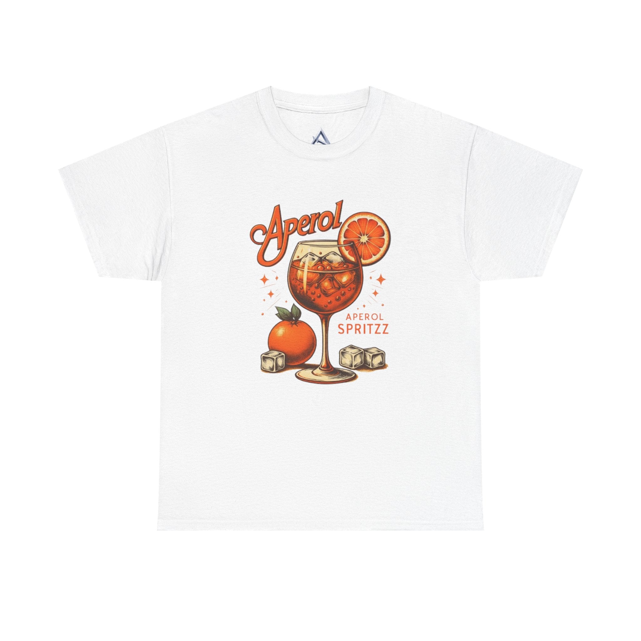 Aperol Spritz Cocktail Unisex Heavy Cotton Tee