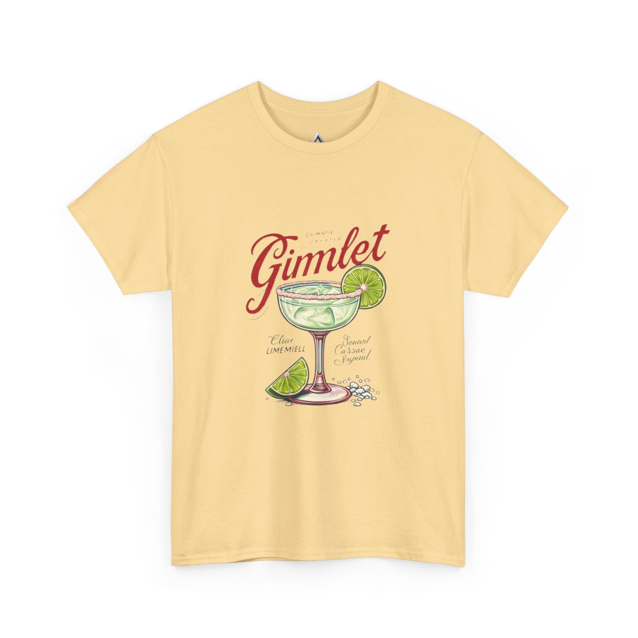 Gimlet Cocktail Unisex Heavy Cotton Tee