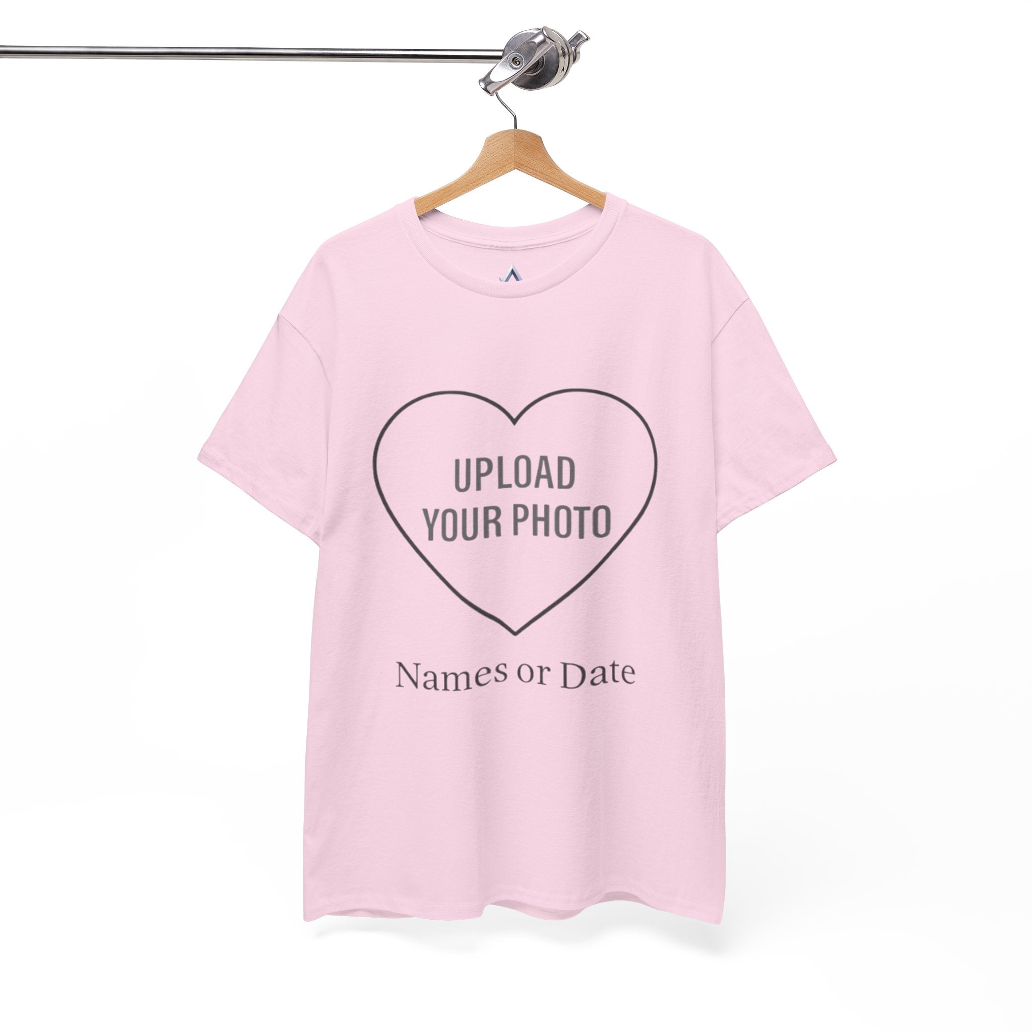 Photo Heart Custom - Heavy Cotton Tee