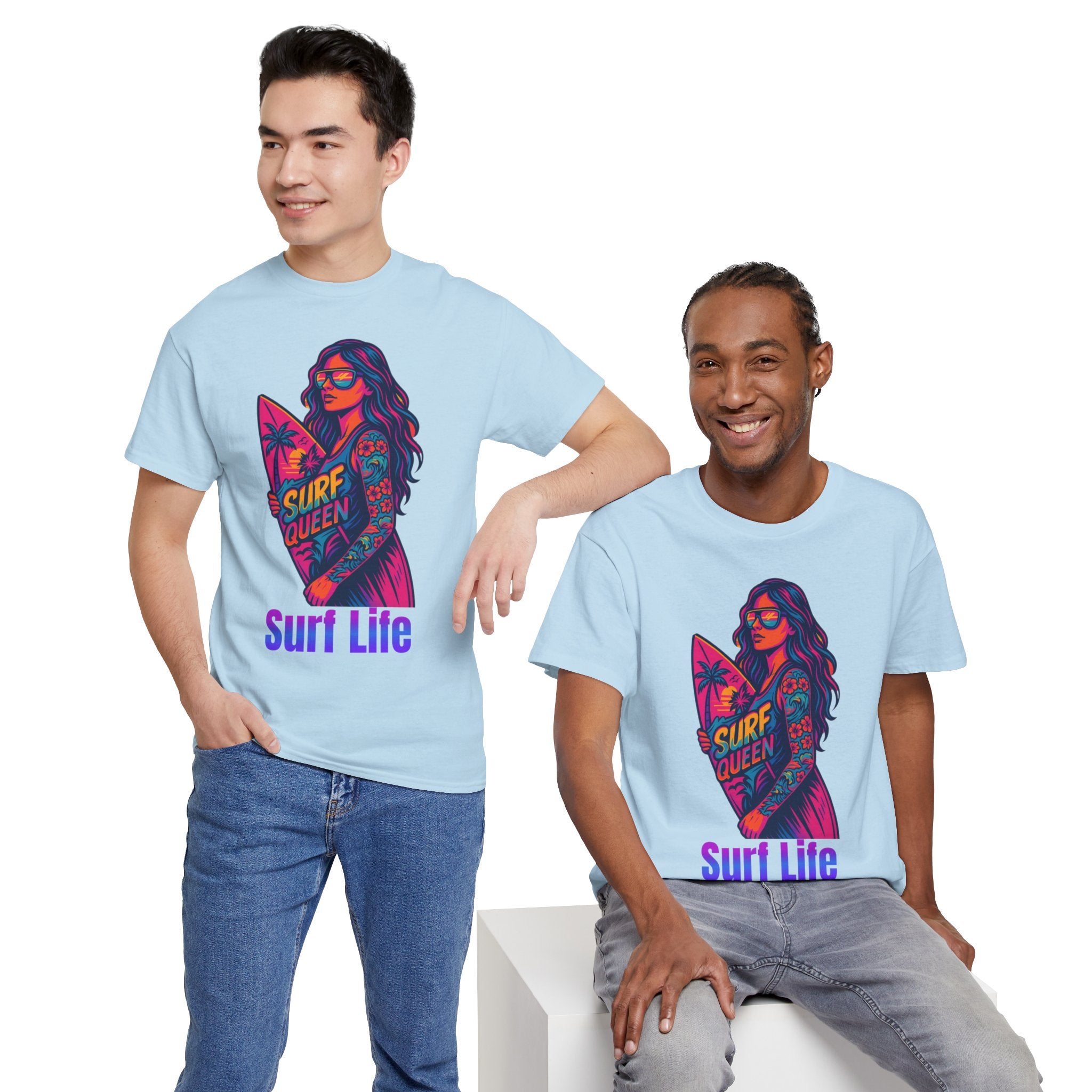Surf Queen Unisex Heavy Cotton Tee