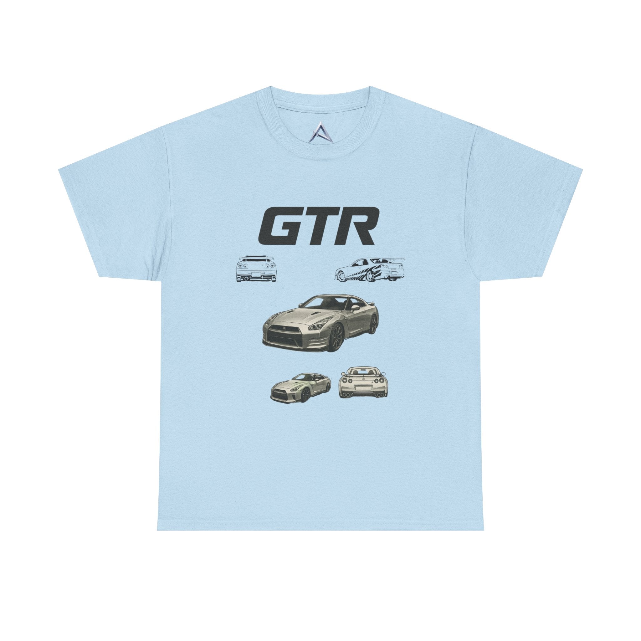 GTR Car Enthusiast Graphic Heavy Cotton Tee