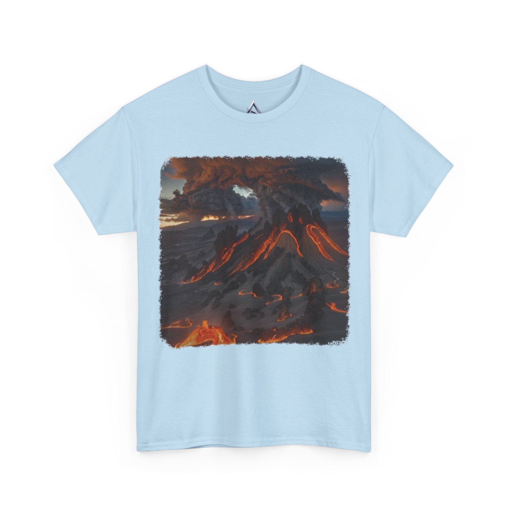 Volcanic Eruption Unisex Heavy Cotton Tee