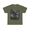 Nature-Inspired Unisex Heavy Cotton Tee, Outdoor, Adventure, Casual Wear, Gift for Nature Lovers, Hiking Merchandise