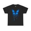 Blue Butterfly Art Unisex Heavy Cotton Tee