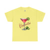 Cosmopolitan Cocktail Unisex Heavy Cotton Tee