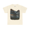 Nature-Inspired Unisex Heavy Cotton Tee, Outdoor, Adventure, Casual Wear, Gift for Nature Lovers, Hiking Merchandise