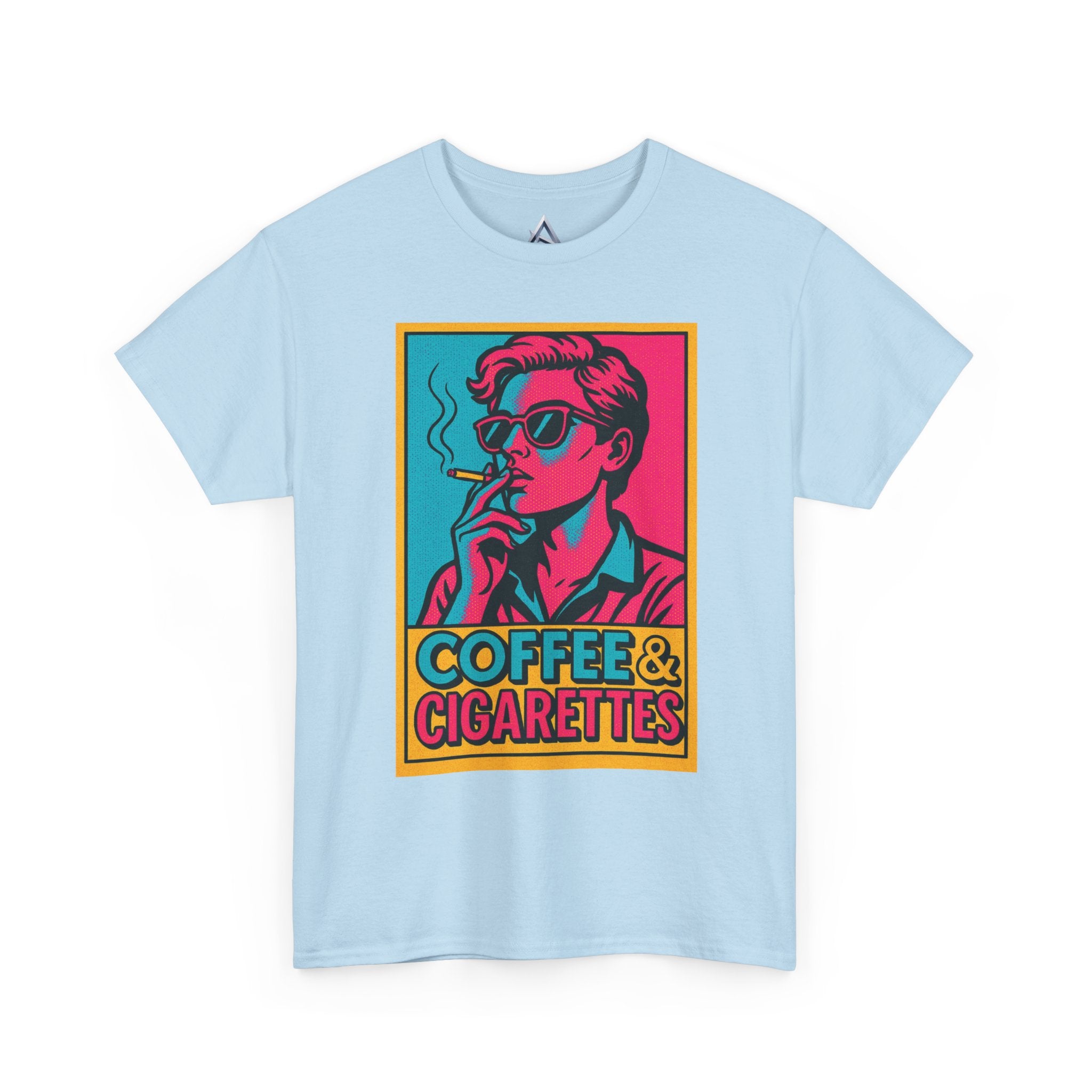 Coffee & Cigarettes Vintage Unisex Heavy Cotton Tee